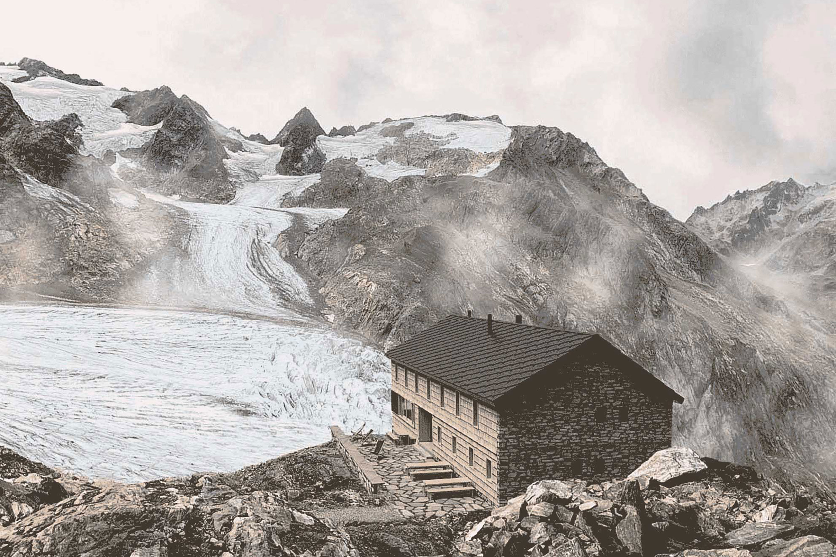 Ersatzneubau Trifthütte, Siegerprojekt «Trift» der Ateliergenossenschaft Werkgruppe AGW