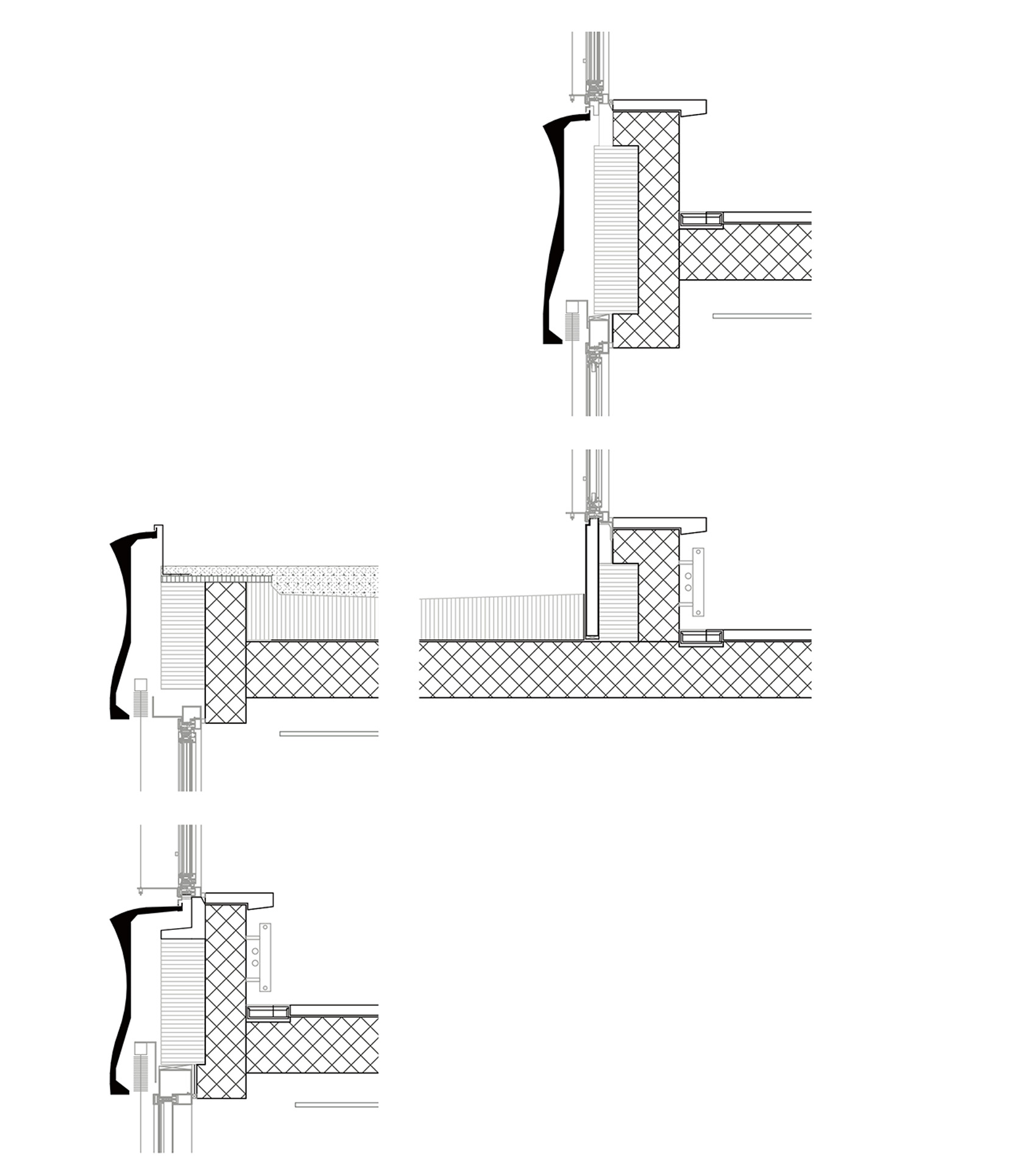 Fassadendetail, Kriminalabteilung Stadtpolizei Mühleweg, Zürich.