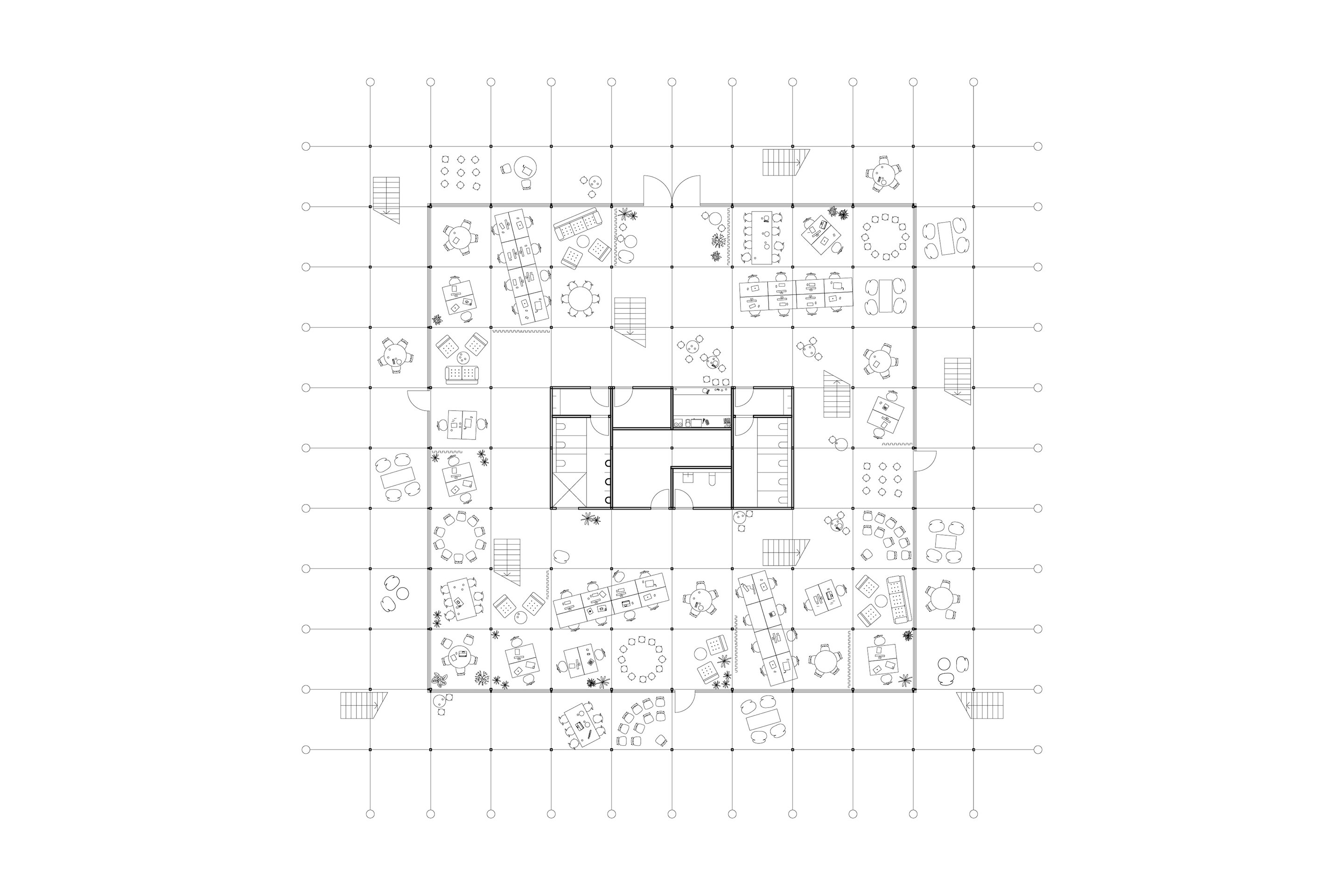 Plan du rez-de-chaussée