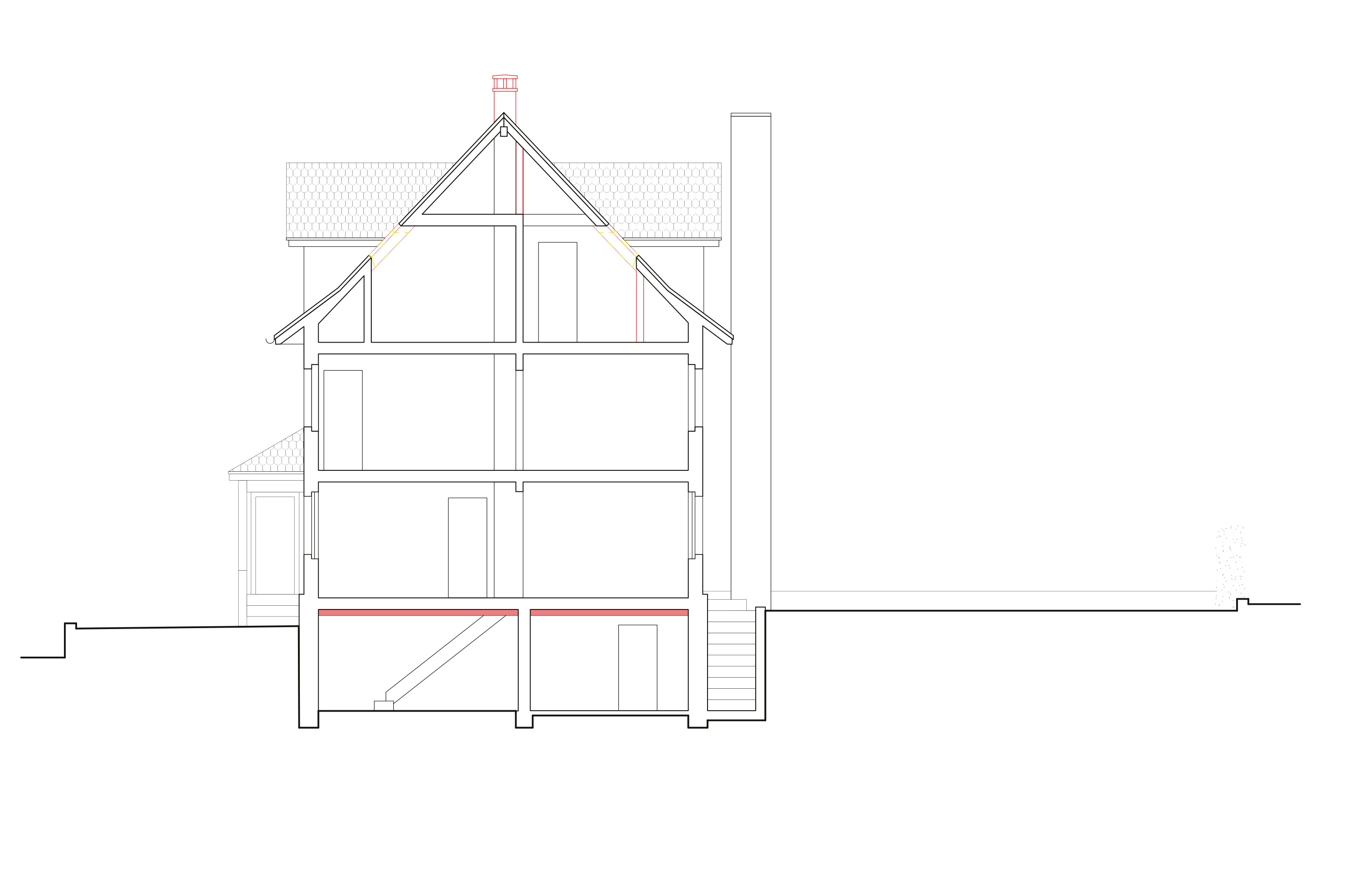 Arbeiterhaus Winterthur Querschnitt