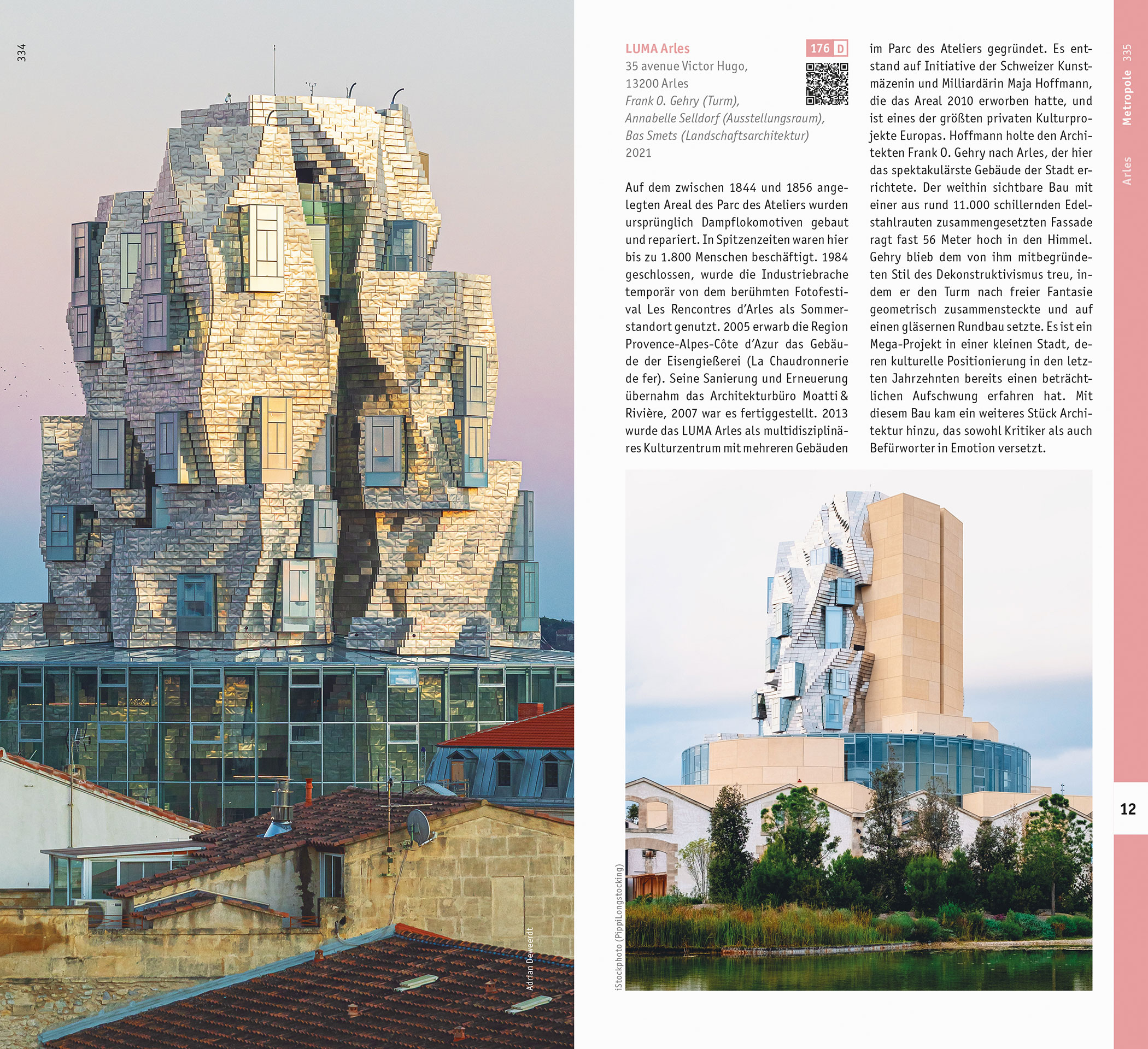 Architekturfuehrer Marseille, Exkurs nach Arles, Frank Gehry