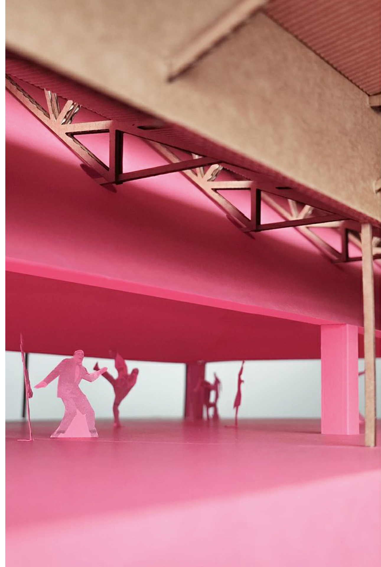 Trasformazione del Magazzino 01 FFS di via Rampa in area di svago con sala polivalente per 250 persone, il progetto è dello studio di architettura lopes brenna.