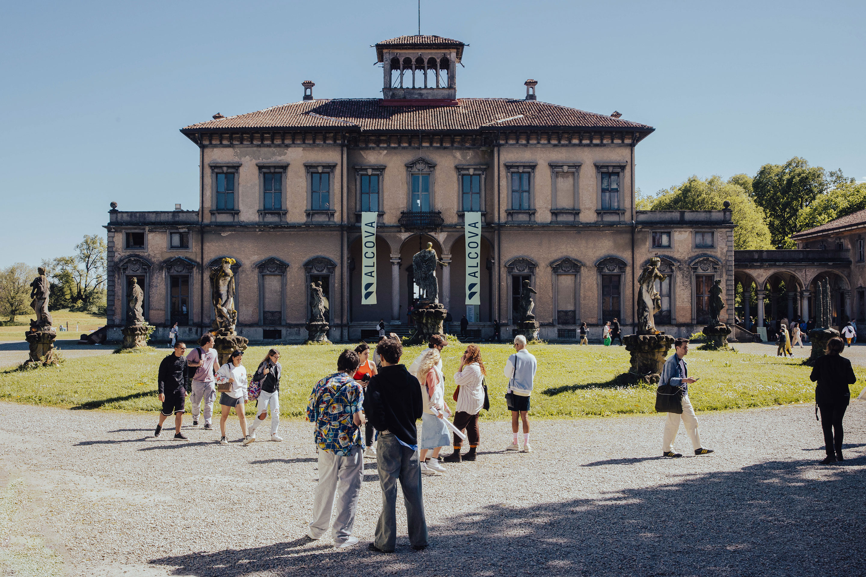 Wiederbelebung der Villa Bagatti Valsecchi aus dem 19. Jahrhundert.
