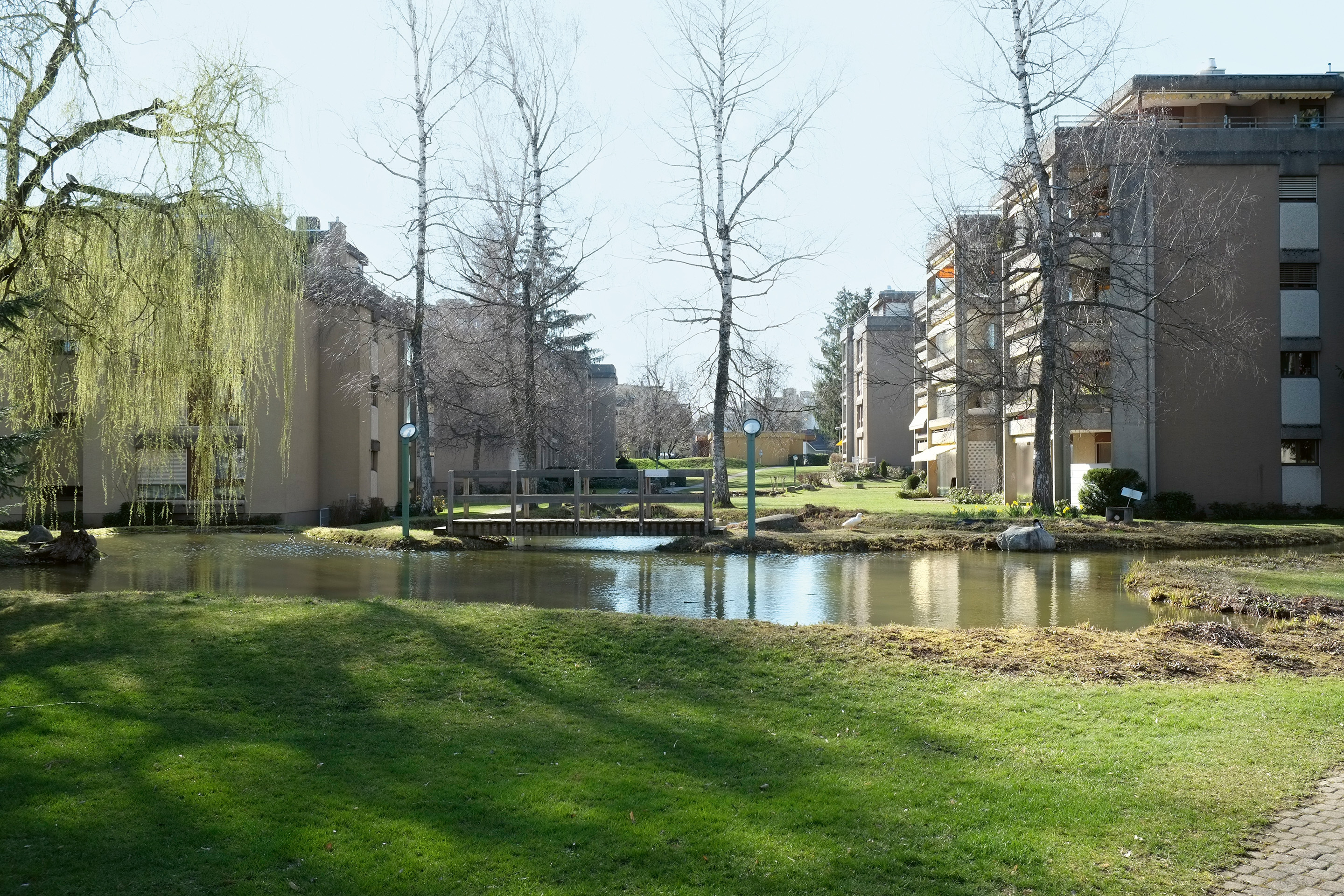 Siedlung in Ostermundigen vor dem Umbau