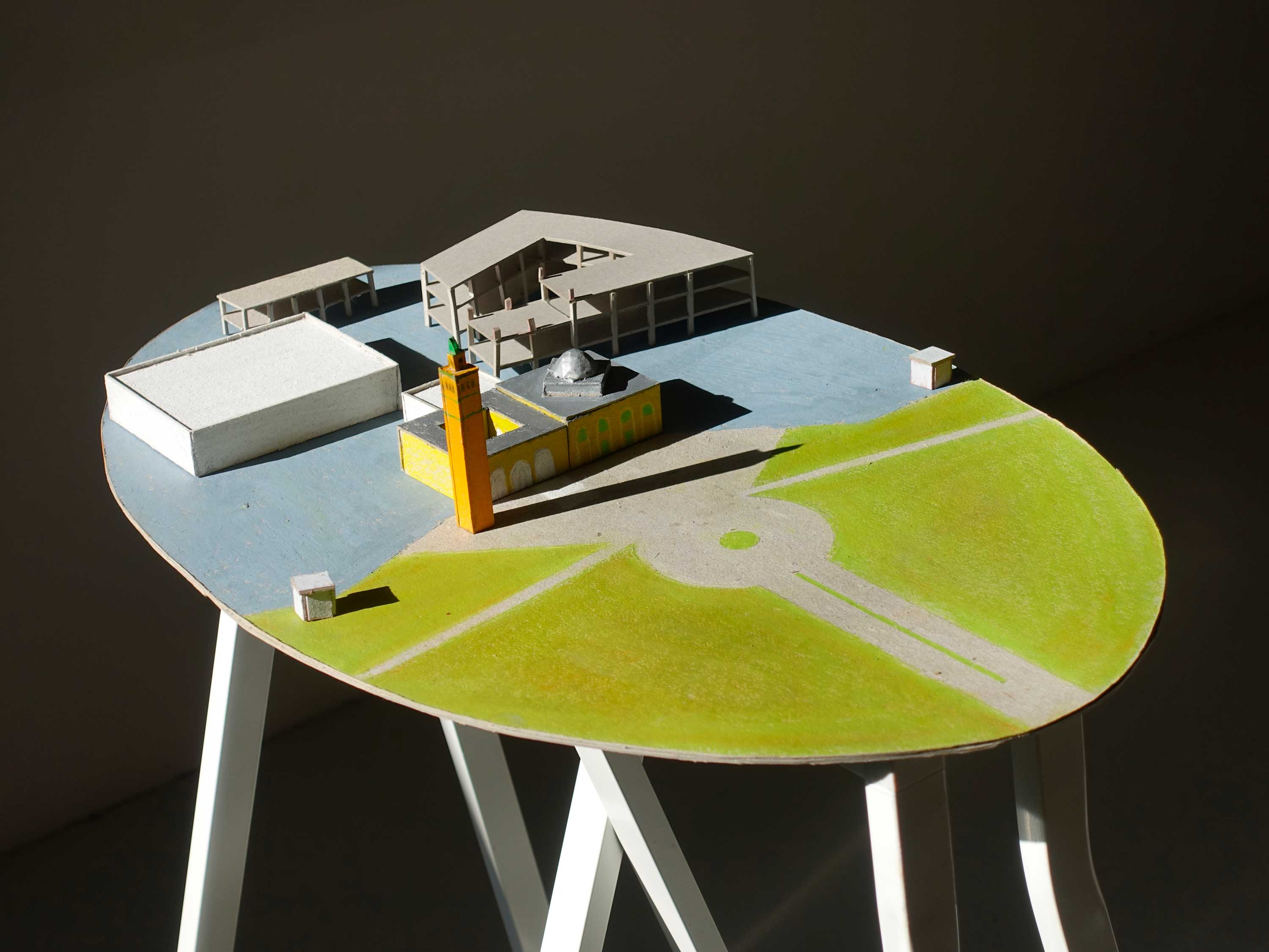 2a-Maquette-du-quartier-Erriadh-à-Soliman,-banlieue-sud-de-Tunis-©-Association-rihla