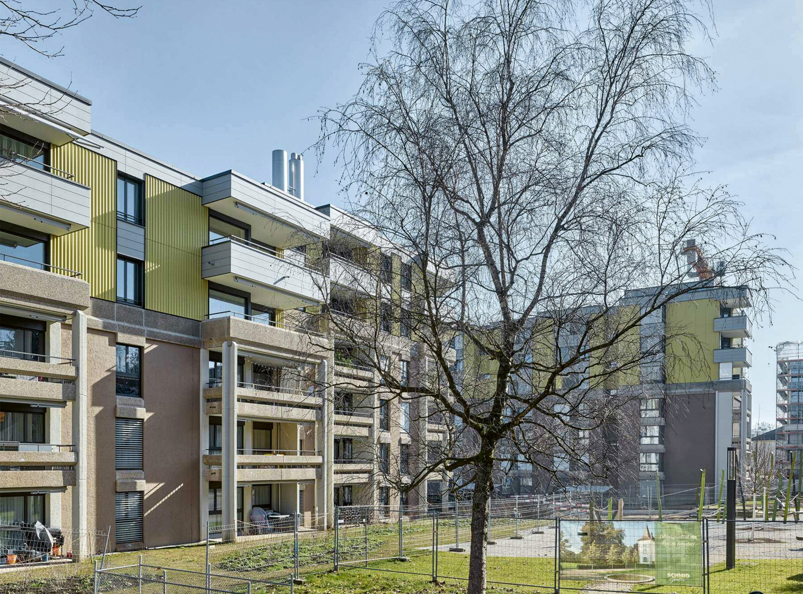 Aufstockung dreier Mehrfamilienhäuser in Ostermundigen