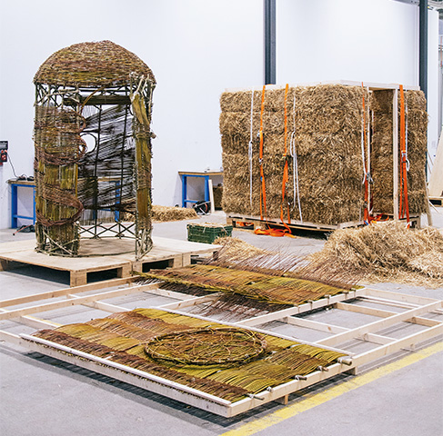 Séminaire Penser et construire avec des fibres végétales.