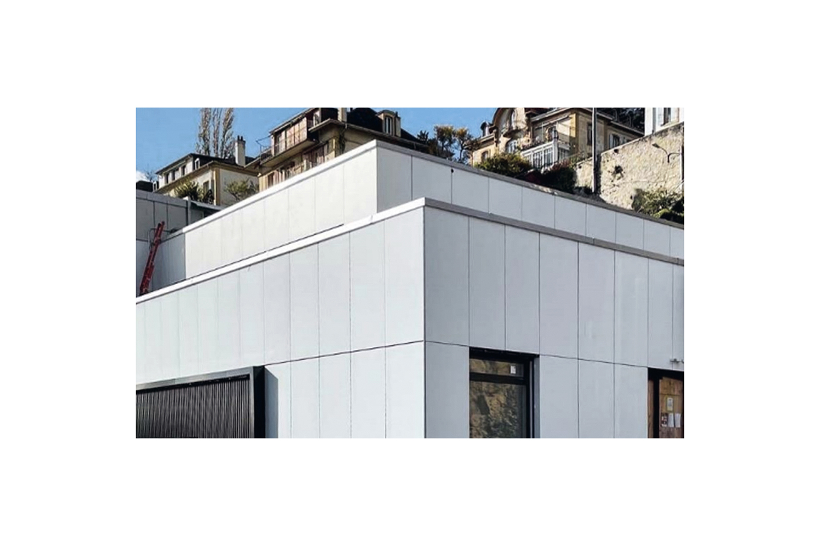 Facciate bianche Solaxess White PV