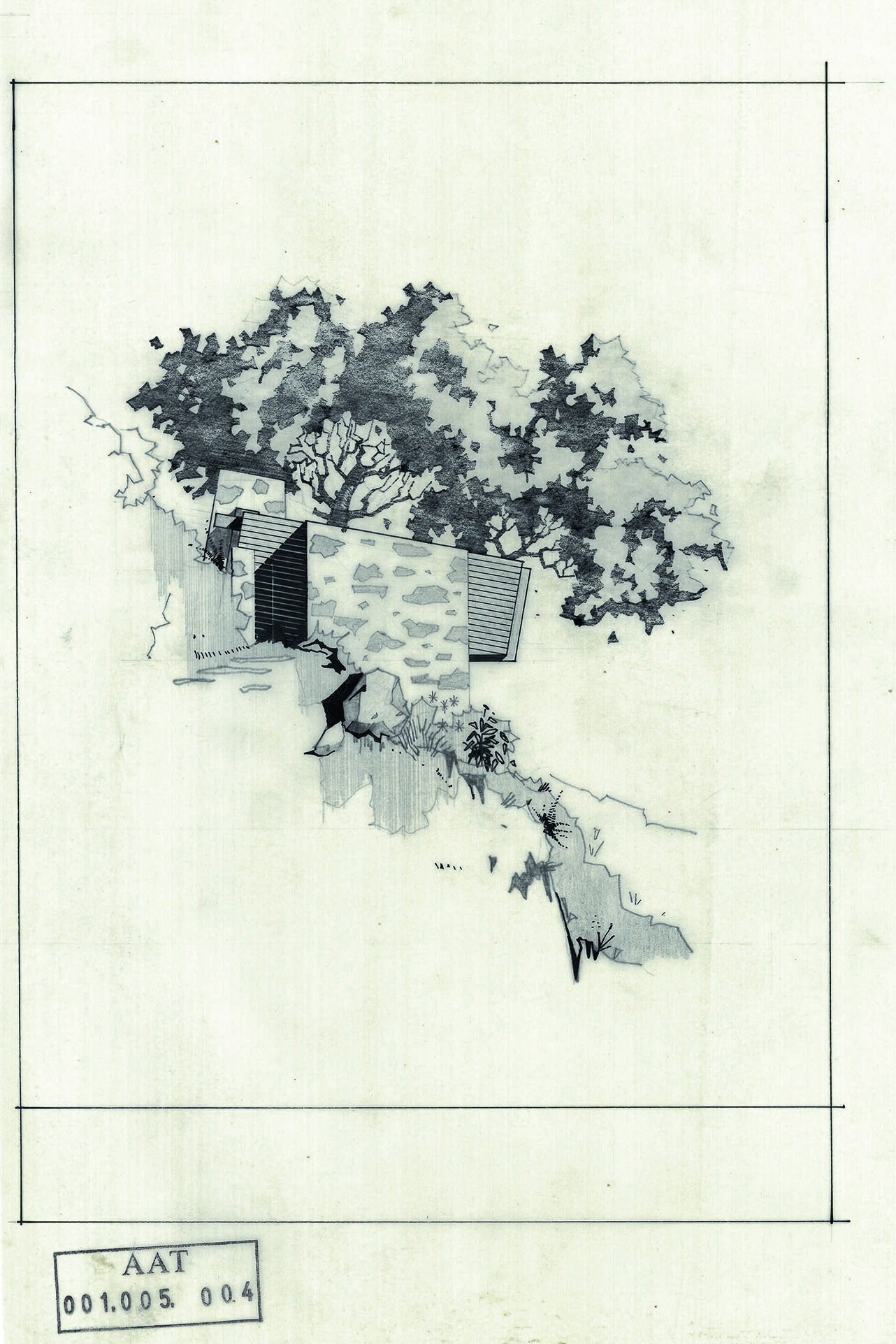 Casa di vacanza, Origlio. Facciata sud-est