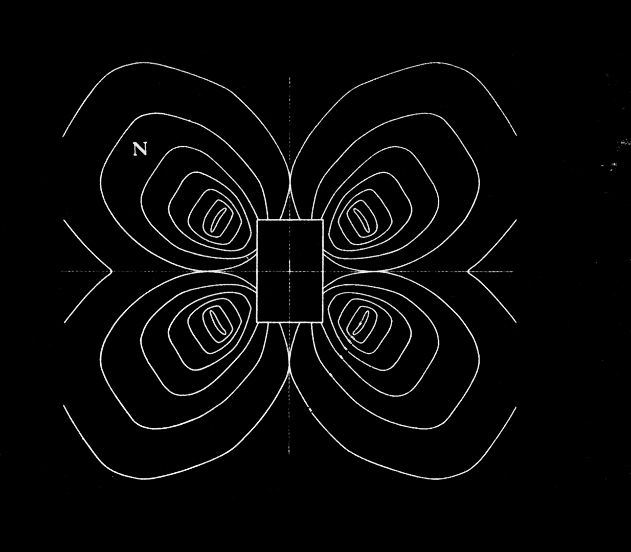 Luigi Moretti, pianta modello fisico