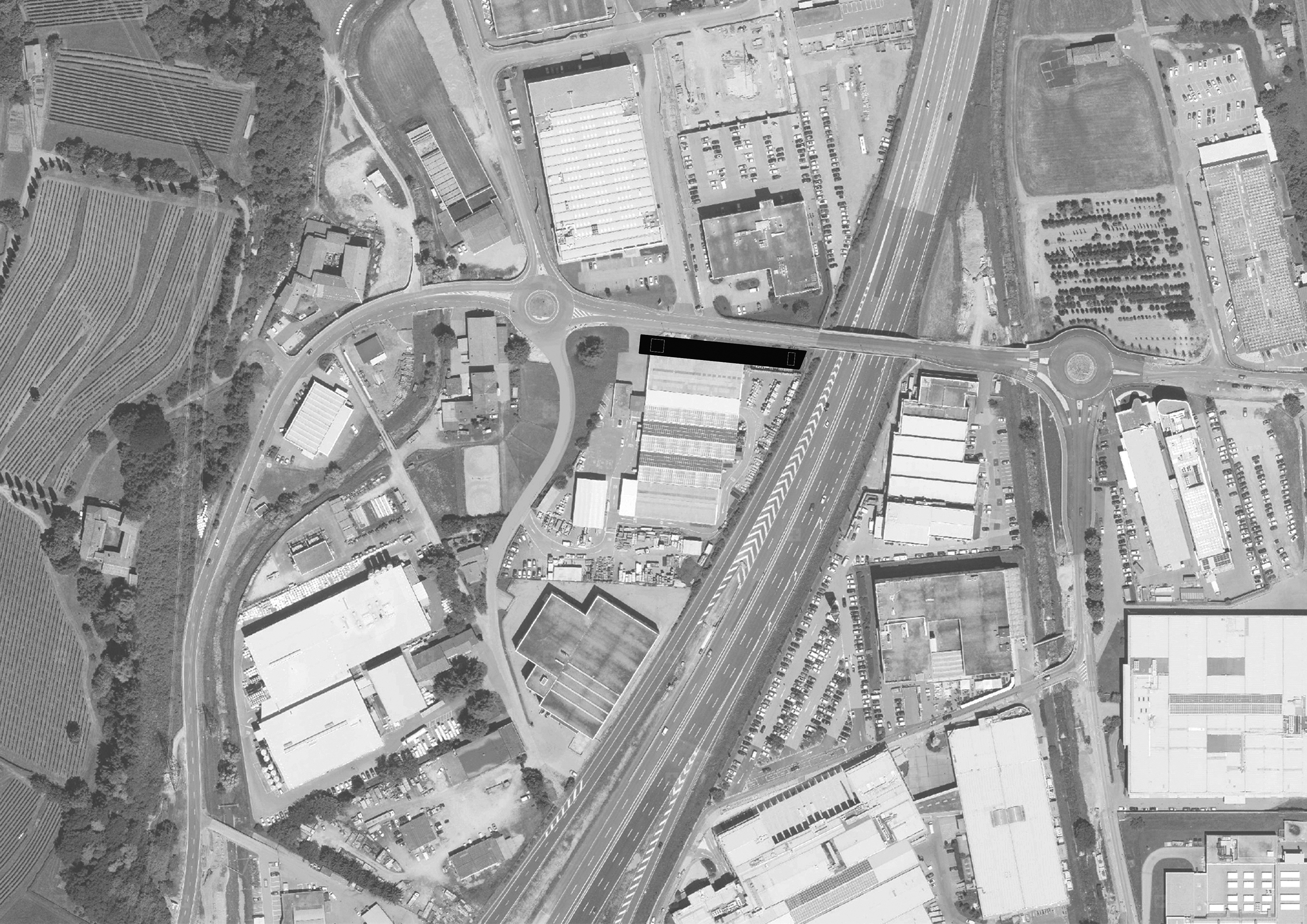 Sede «Gruppo Rezzonico», Mendrisio. Planimetria