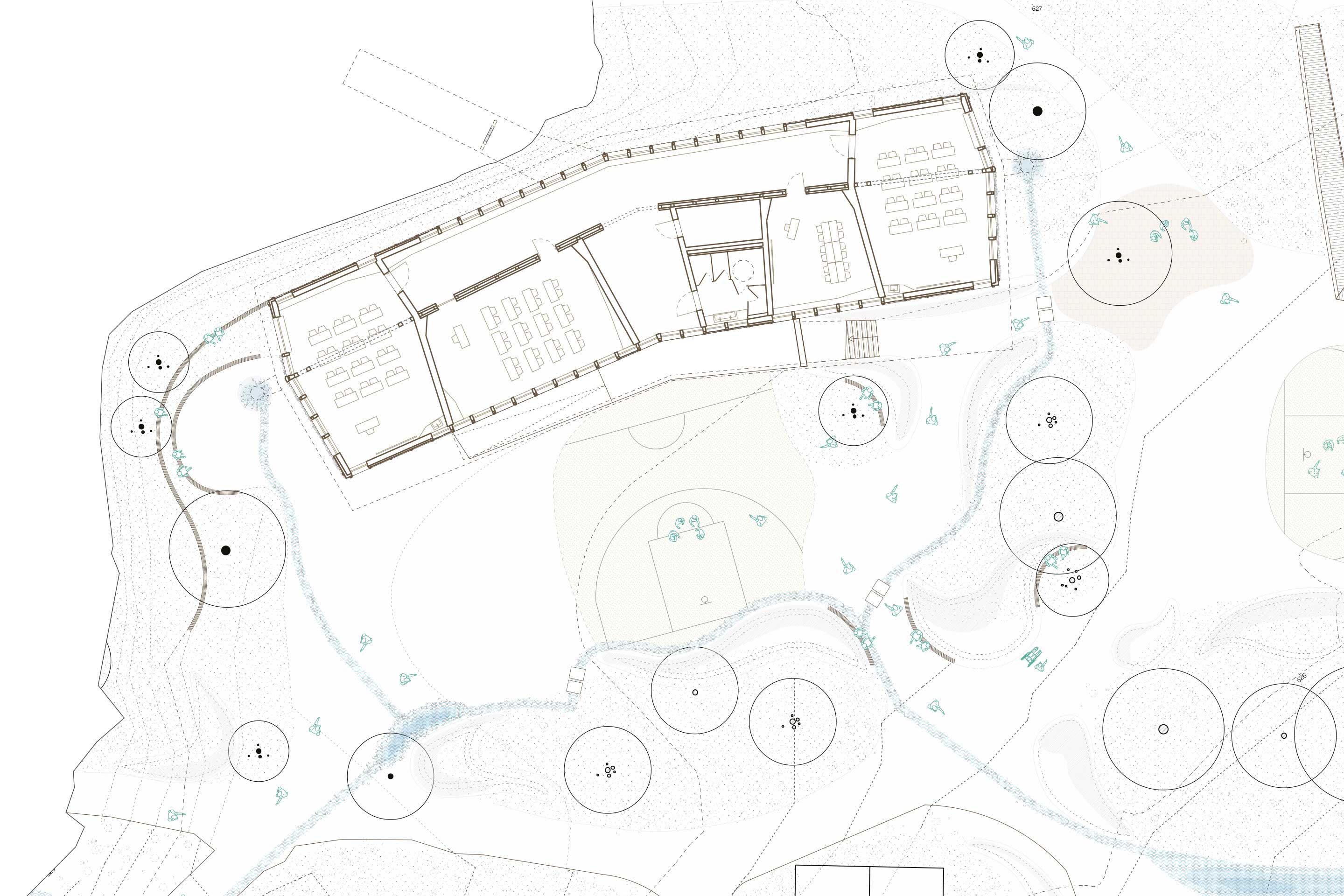 Plan du rez-de-chaussée