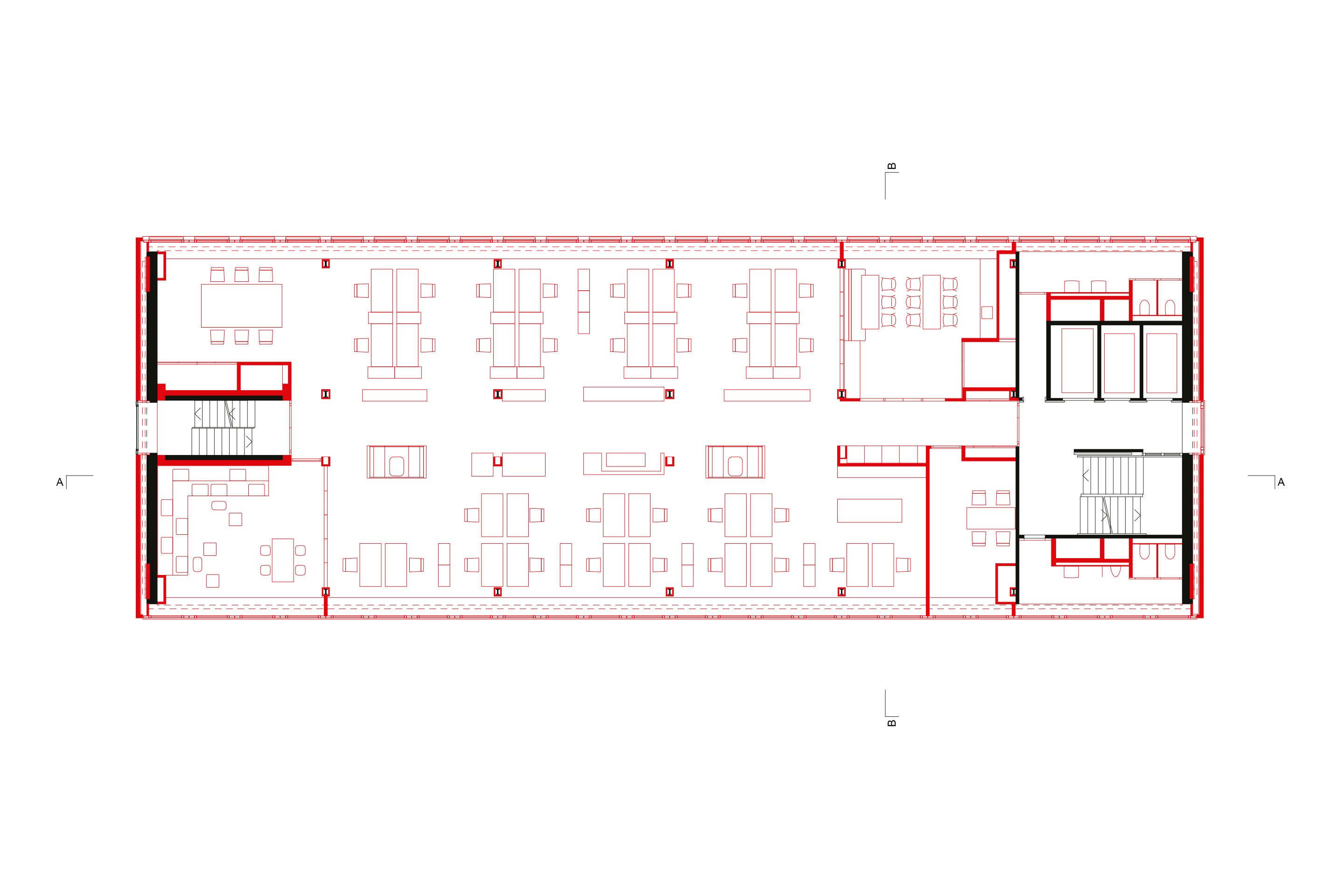 Rundherum wurde das Hochhaus mit einem neuen Kleid versehen, das dem alten täuschend ähnlich sieht.