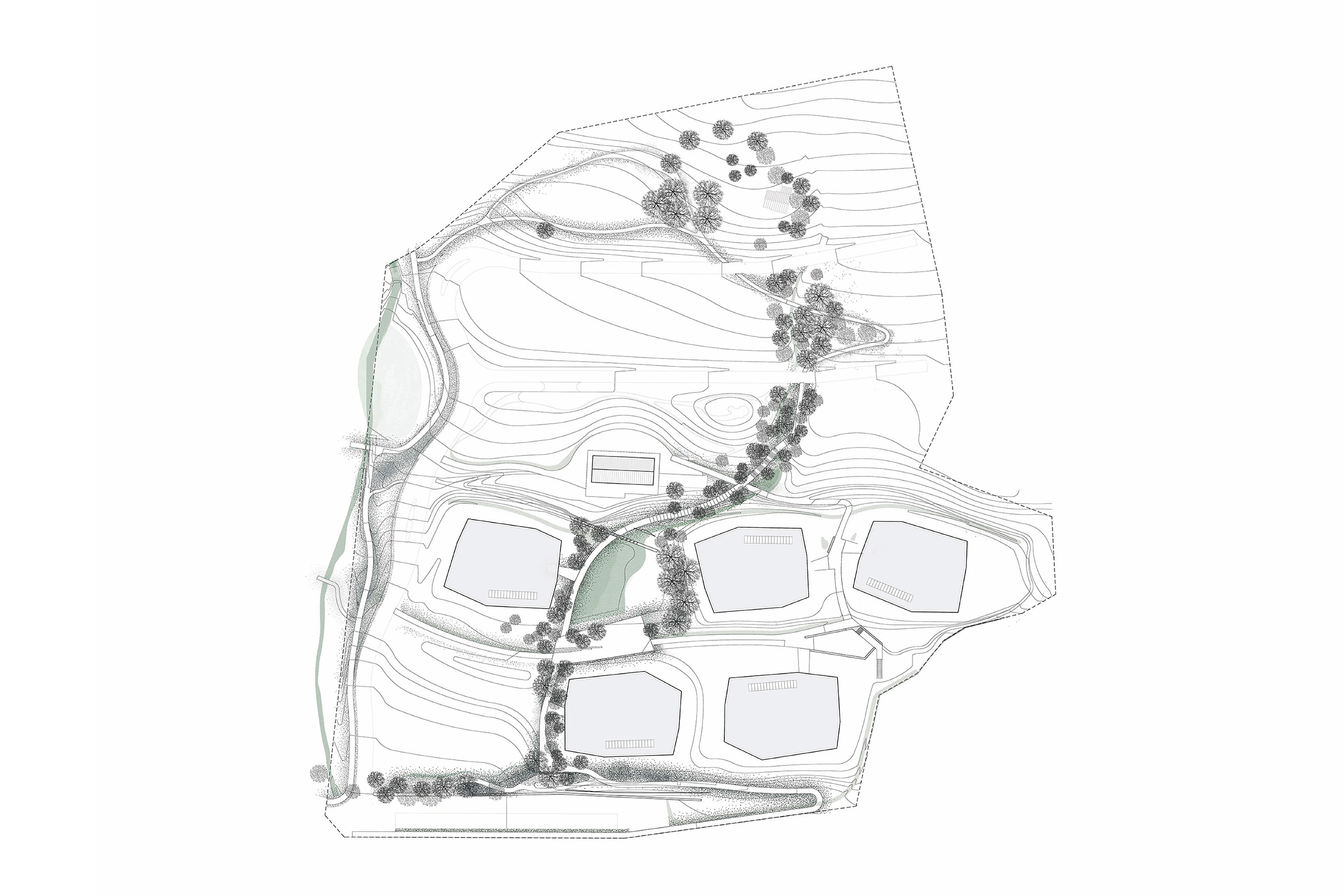 Diagramma sentiero e corridoio ecologico principale
