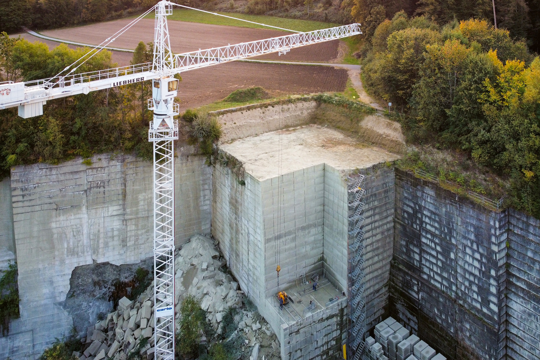 Steinbruch-Bernasconi-Berner-Sandstein