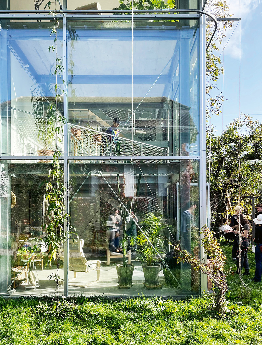 Filter House Genf: Die hohe Flexibilität der Räume dient den Bedürfnissen der Nutzenden und der Reaktion auf den unkontrollierbaren Wandel der klimatischen Bedingungen.