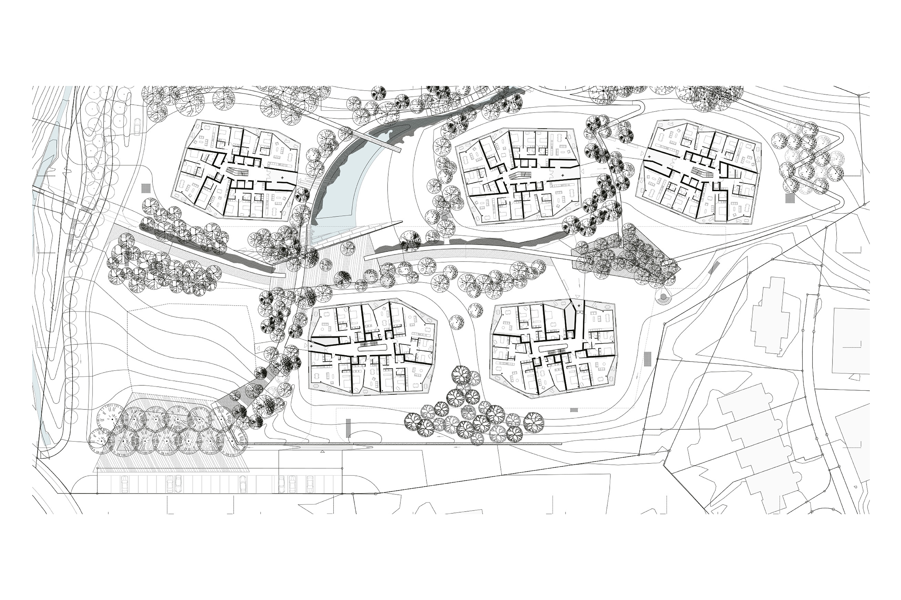 Pianta dei piani terra