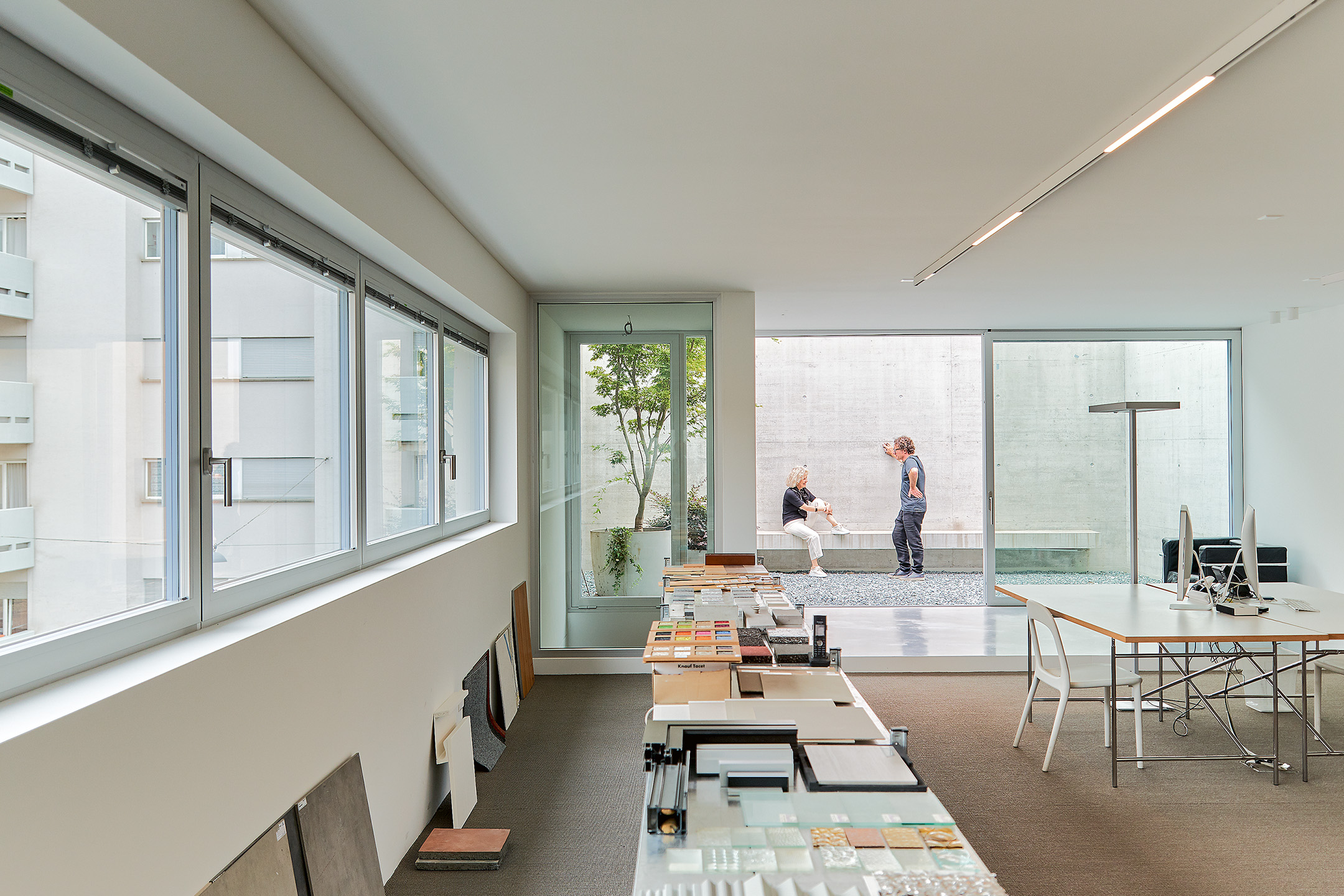 Complesso residenziale in via Volta, Lugano, interno