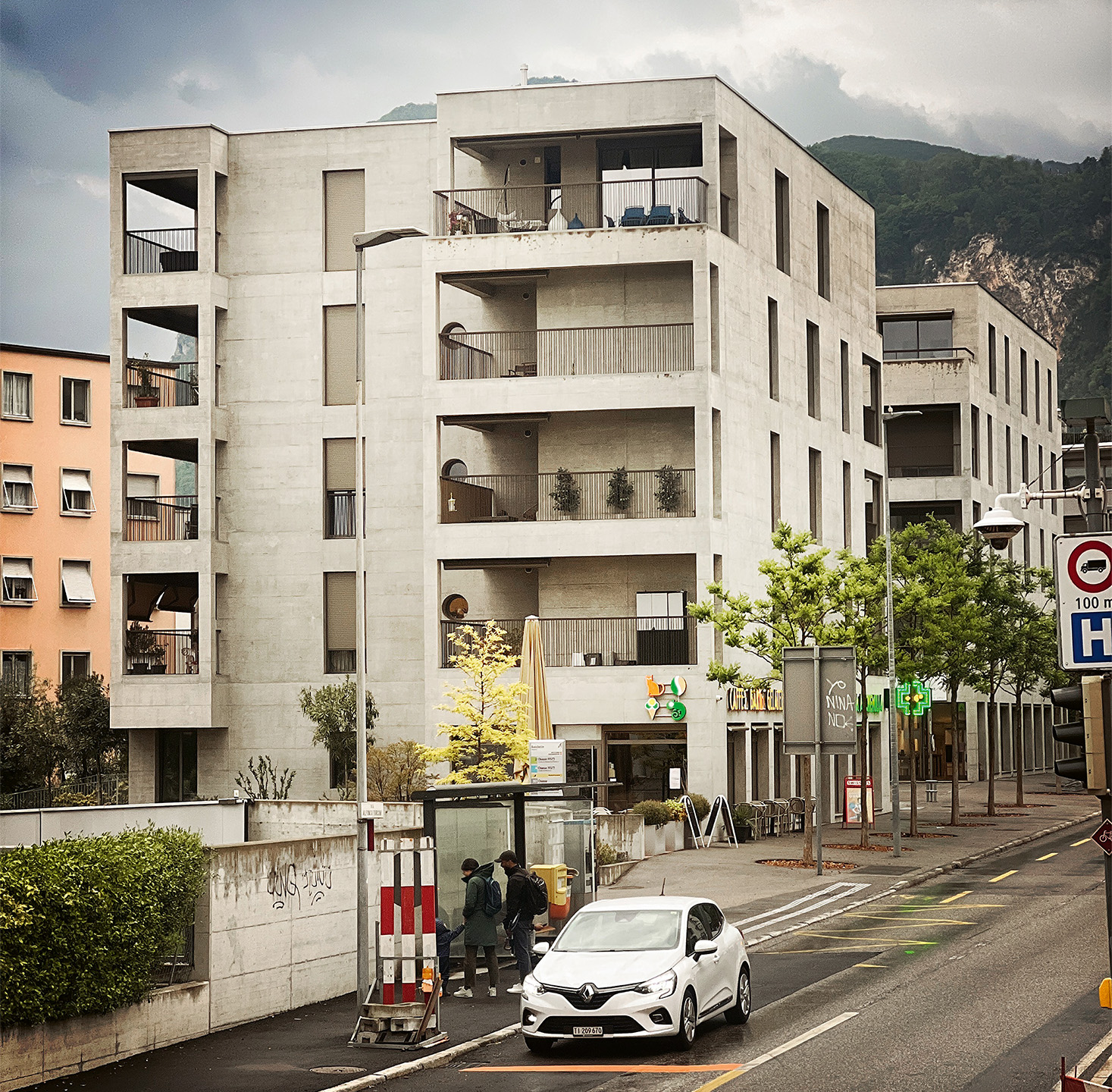 Complesso commerciale e residenziale via Turconi, Mendrisio