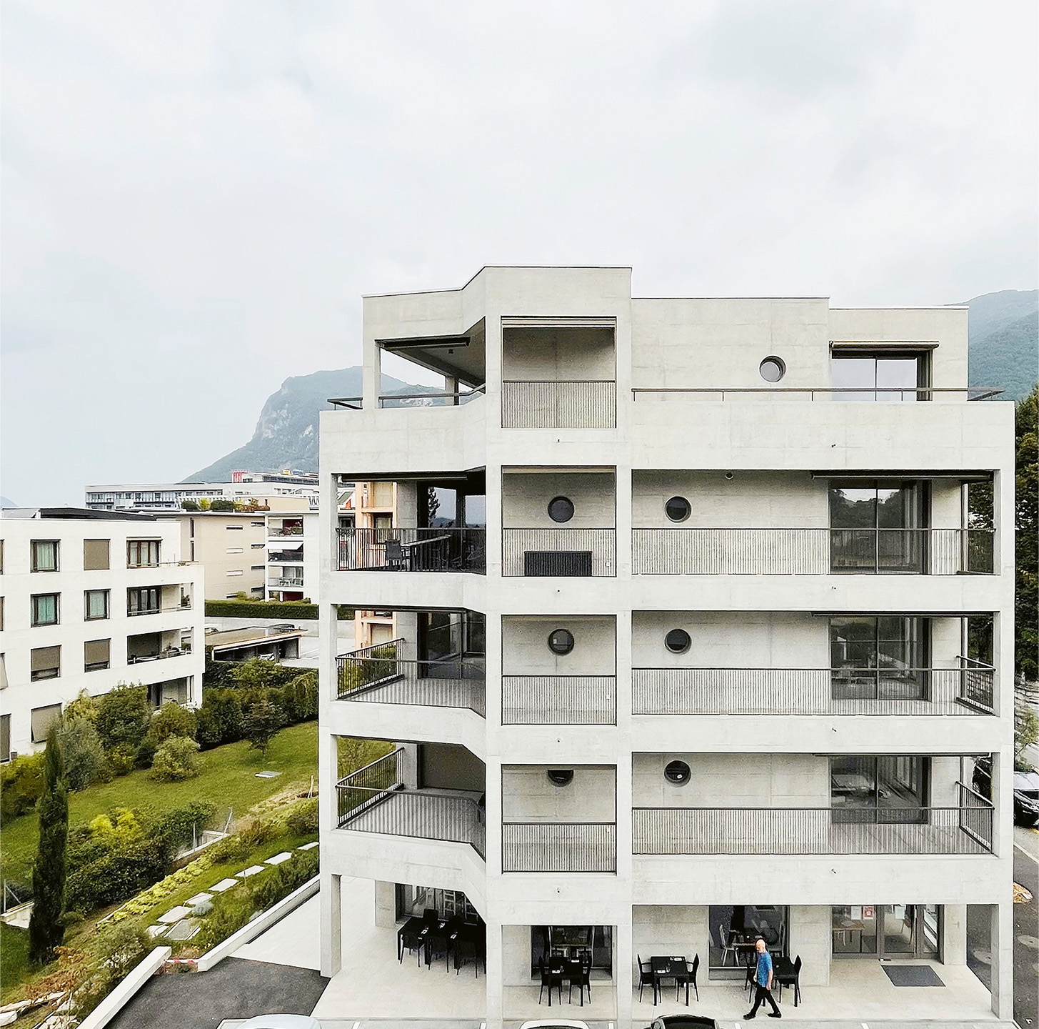 Complesso commerciale e residenziale via Turconi, Mendrisio