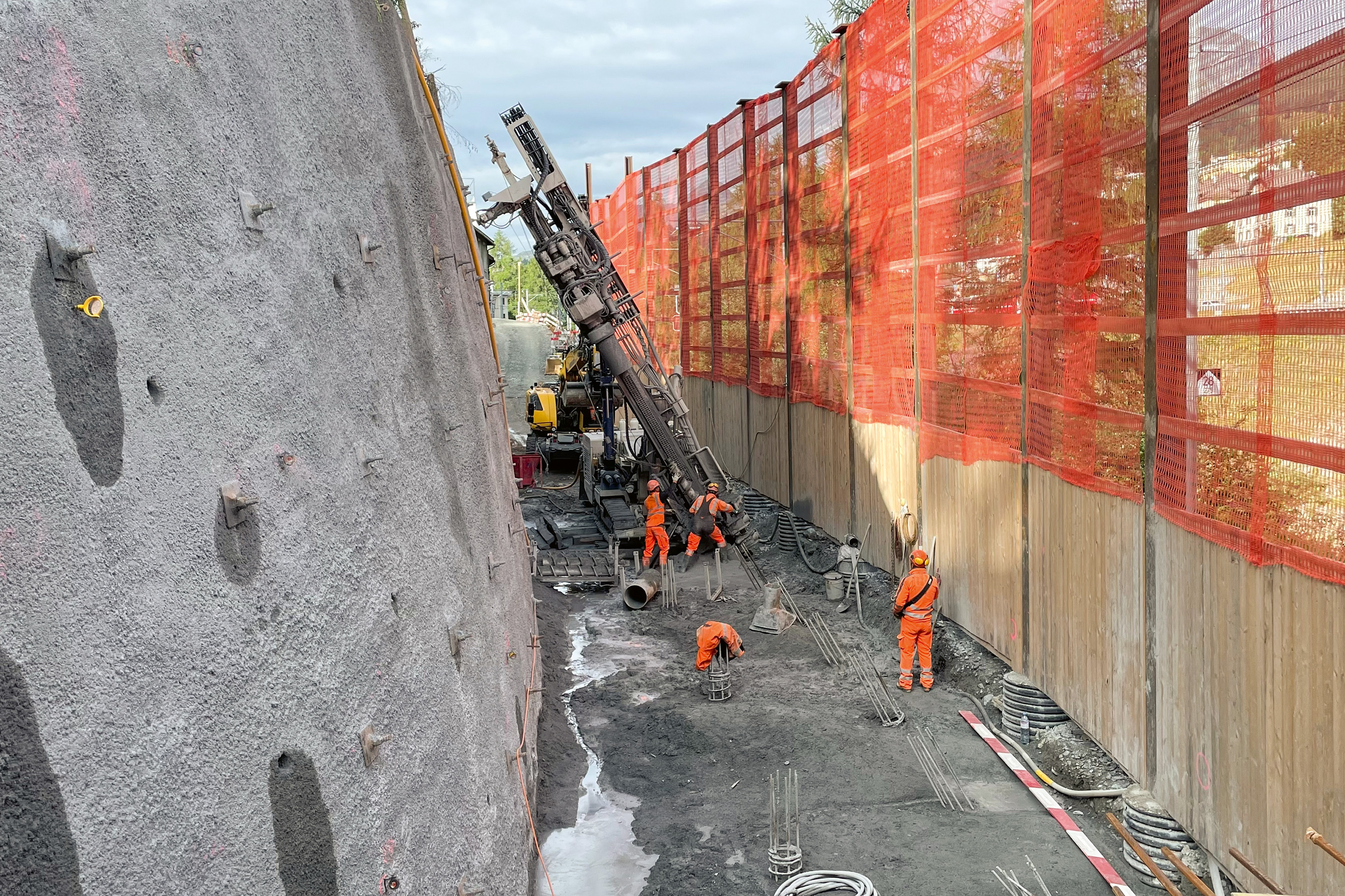 Struttura di sostegno St. Moritz - Celerina Staz