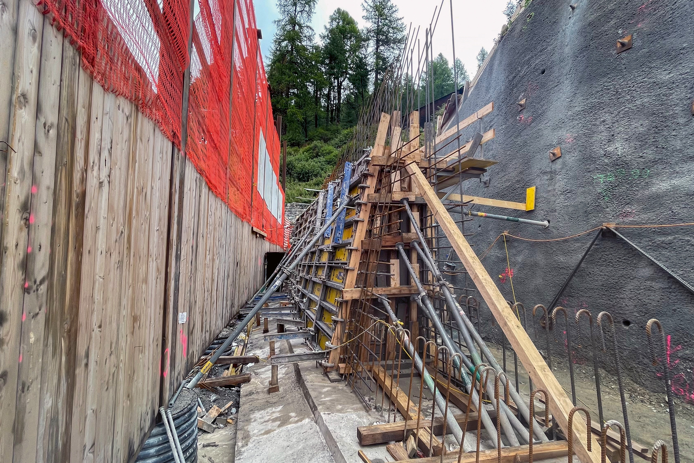 Struttura di sostegno St. Moritz - Celerina Staz