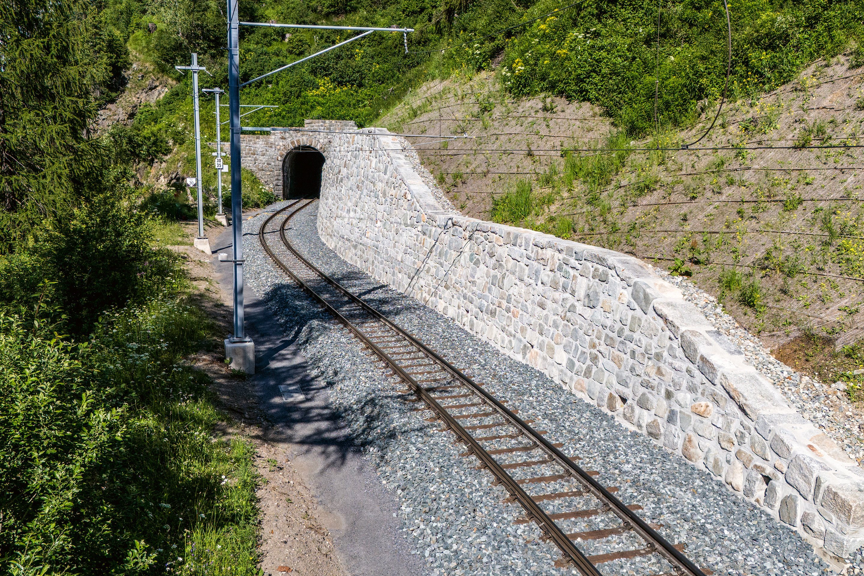 Struttura di sostegno St. Moritz - Celerina Staz