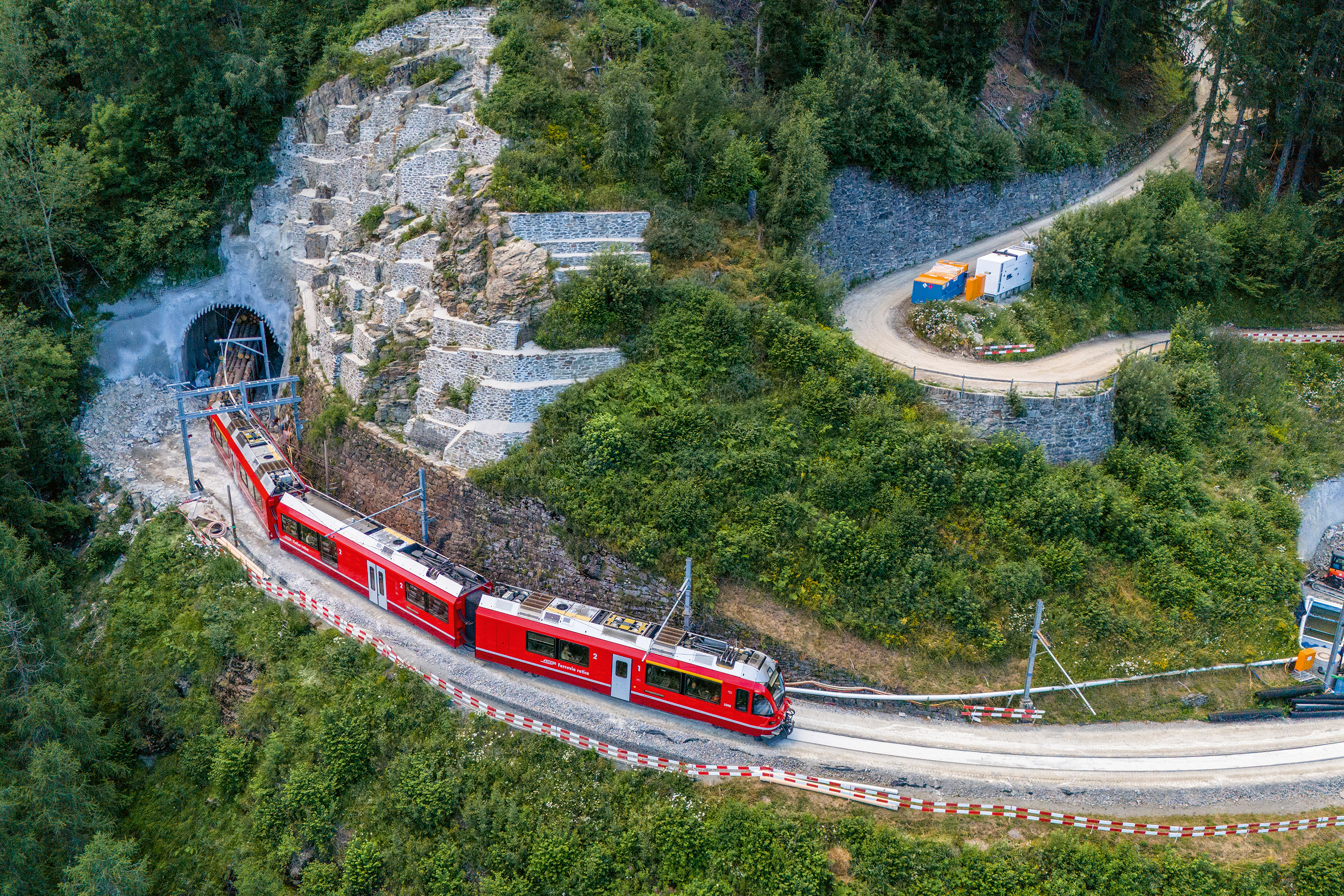 Il potenziamento del Tunnel  Val Varuna II