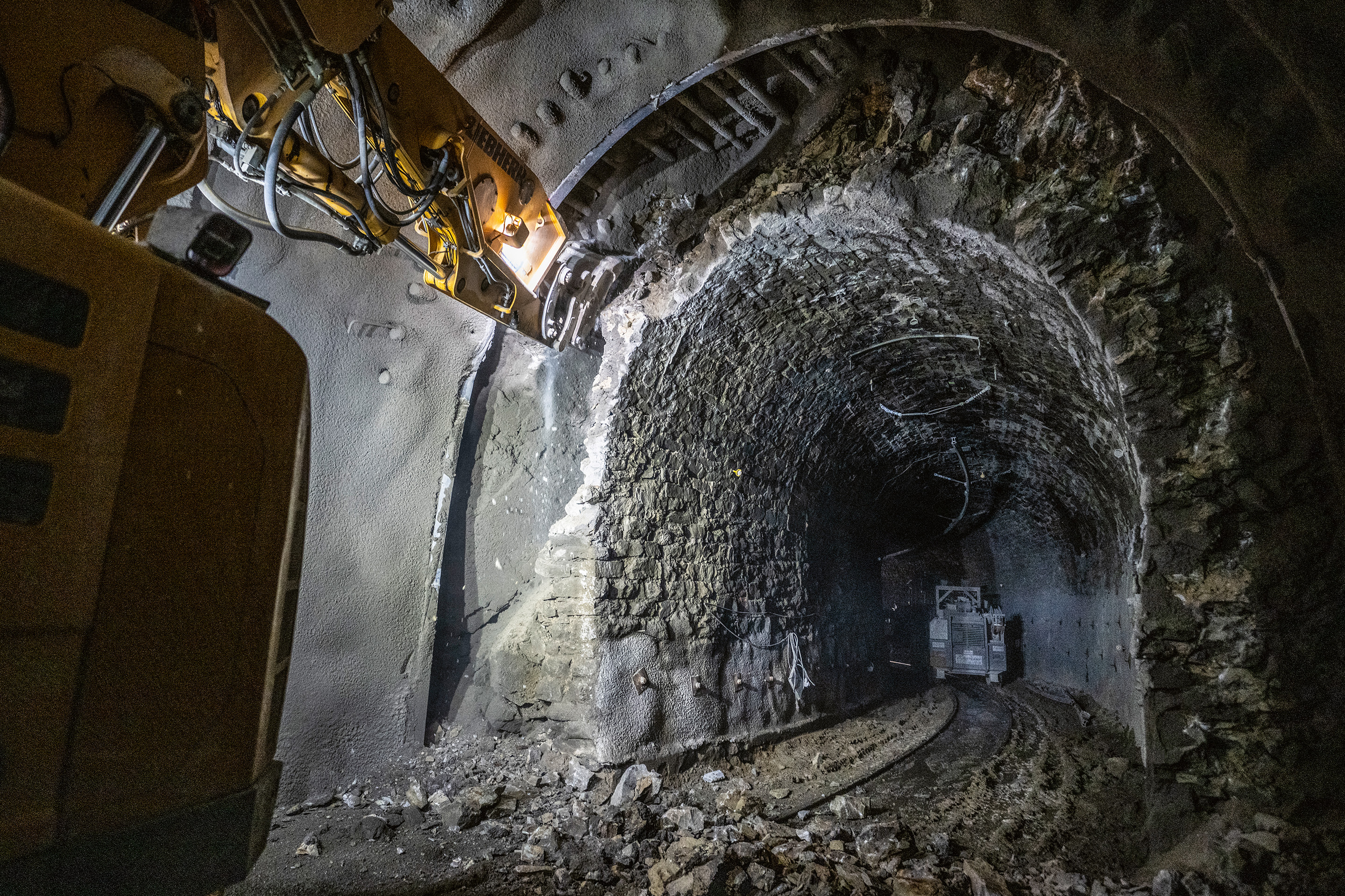 Il potenziamento del Tunnel  Val Varuna II