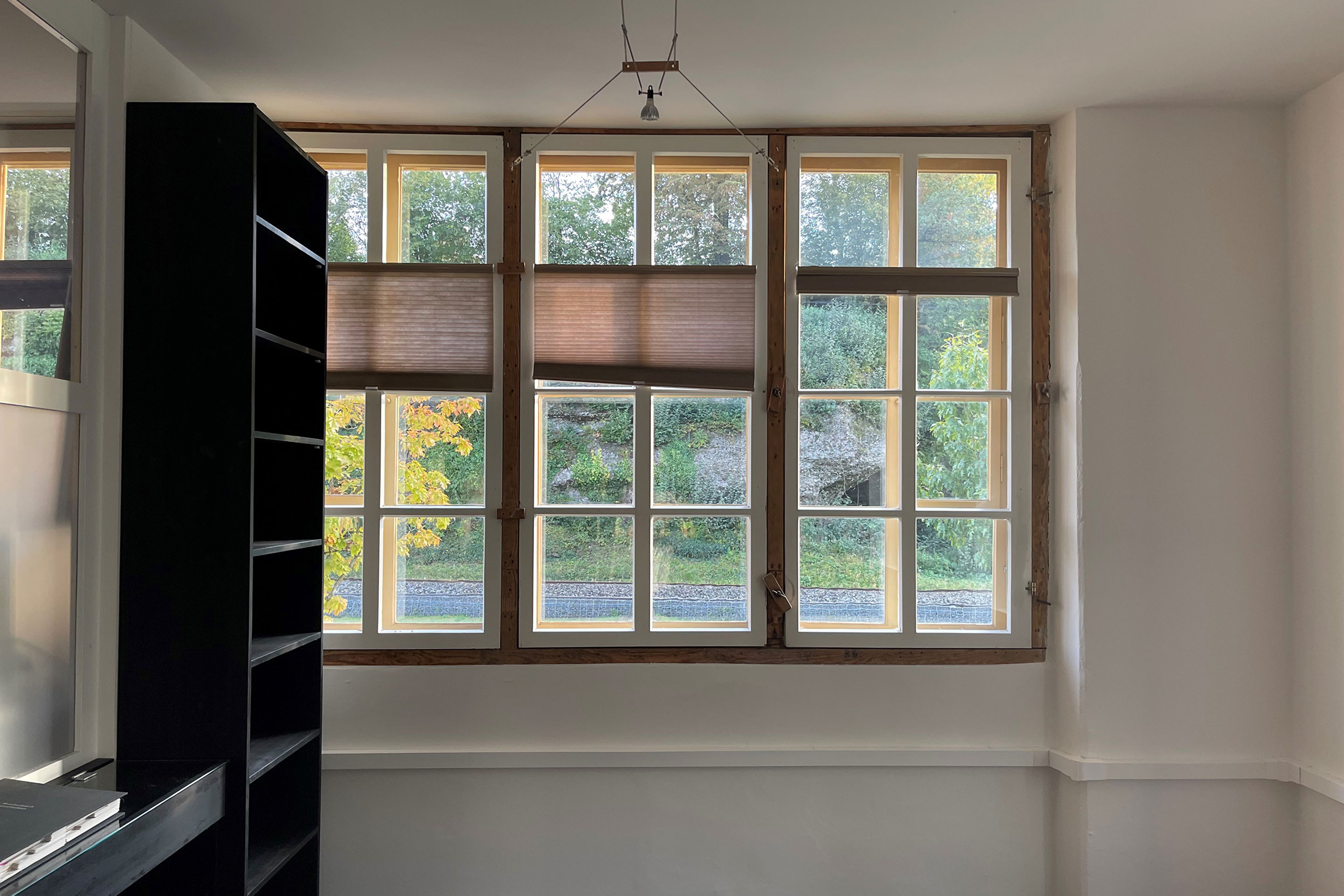 Der Testraum von ktColor in Uster, gestrichen in Rügener Weiss.