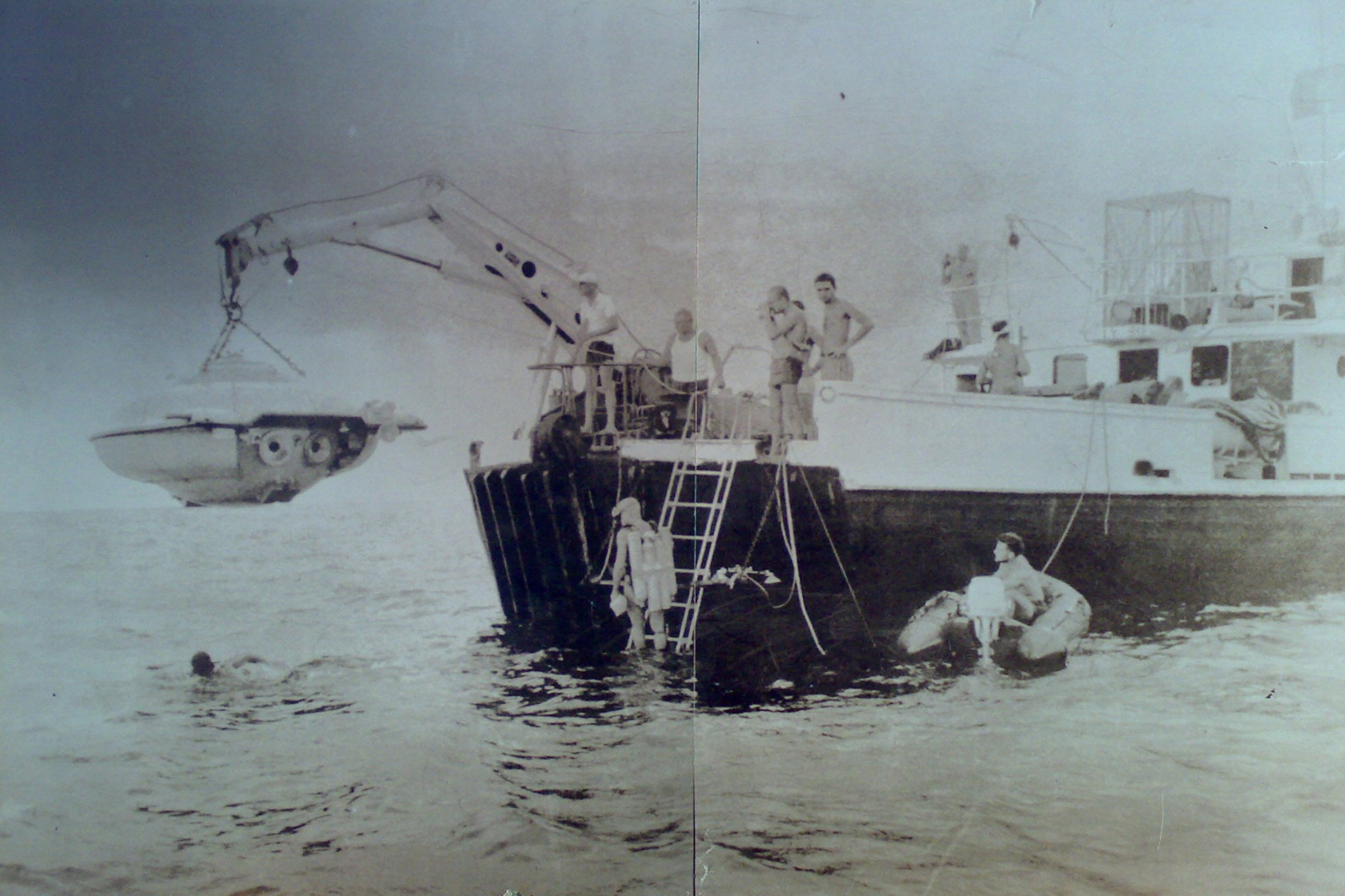 Les explorations des fonds marins du détroit menées par Jacques-Yves Cousteau, 1964
