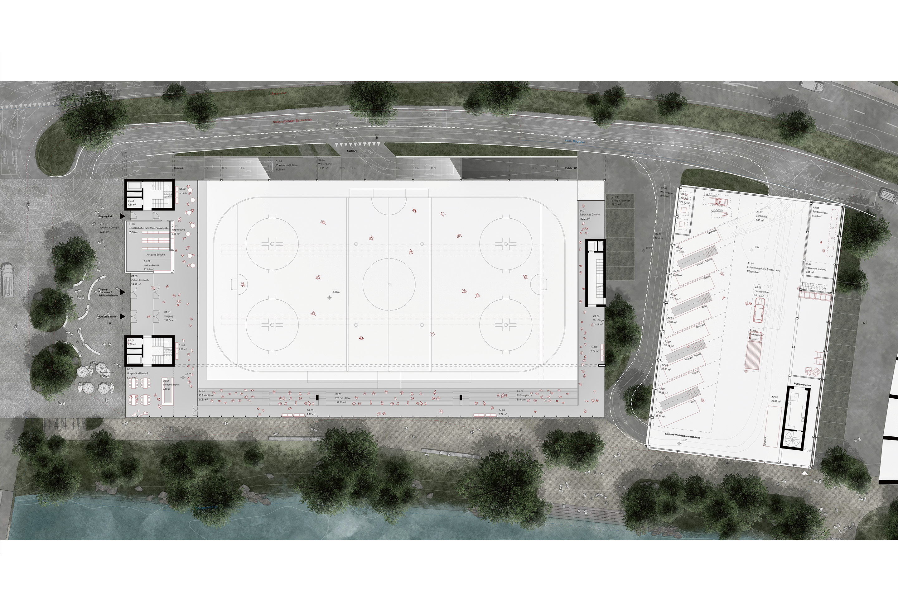 Erdgeschoss Grundriss Balantscha Penzel Valier