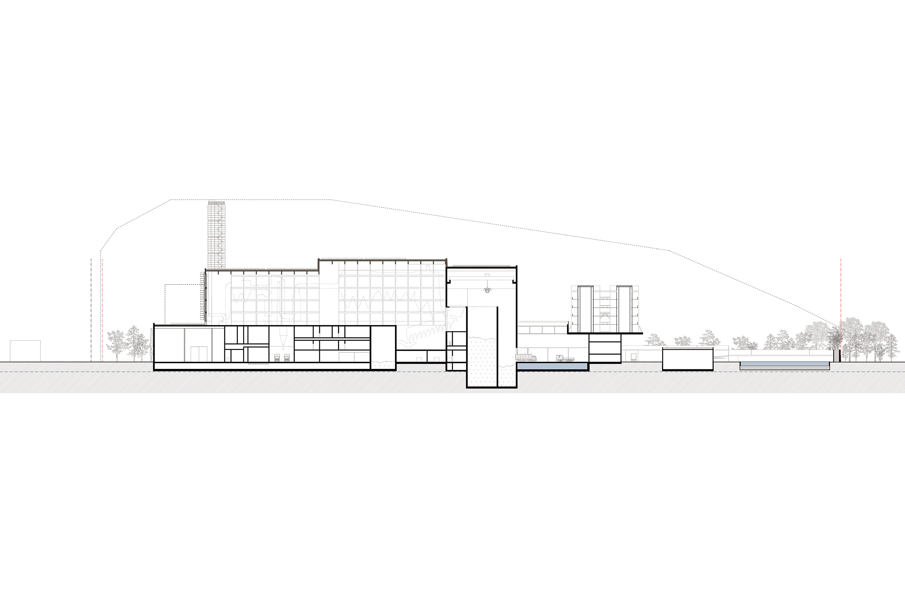 Energiezentrale Limmattal im Schnitt
