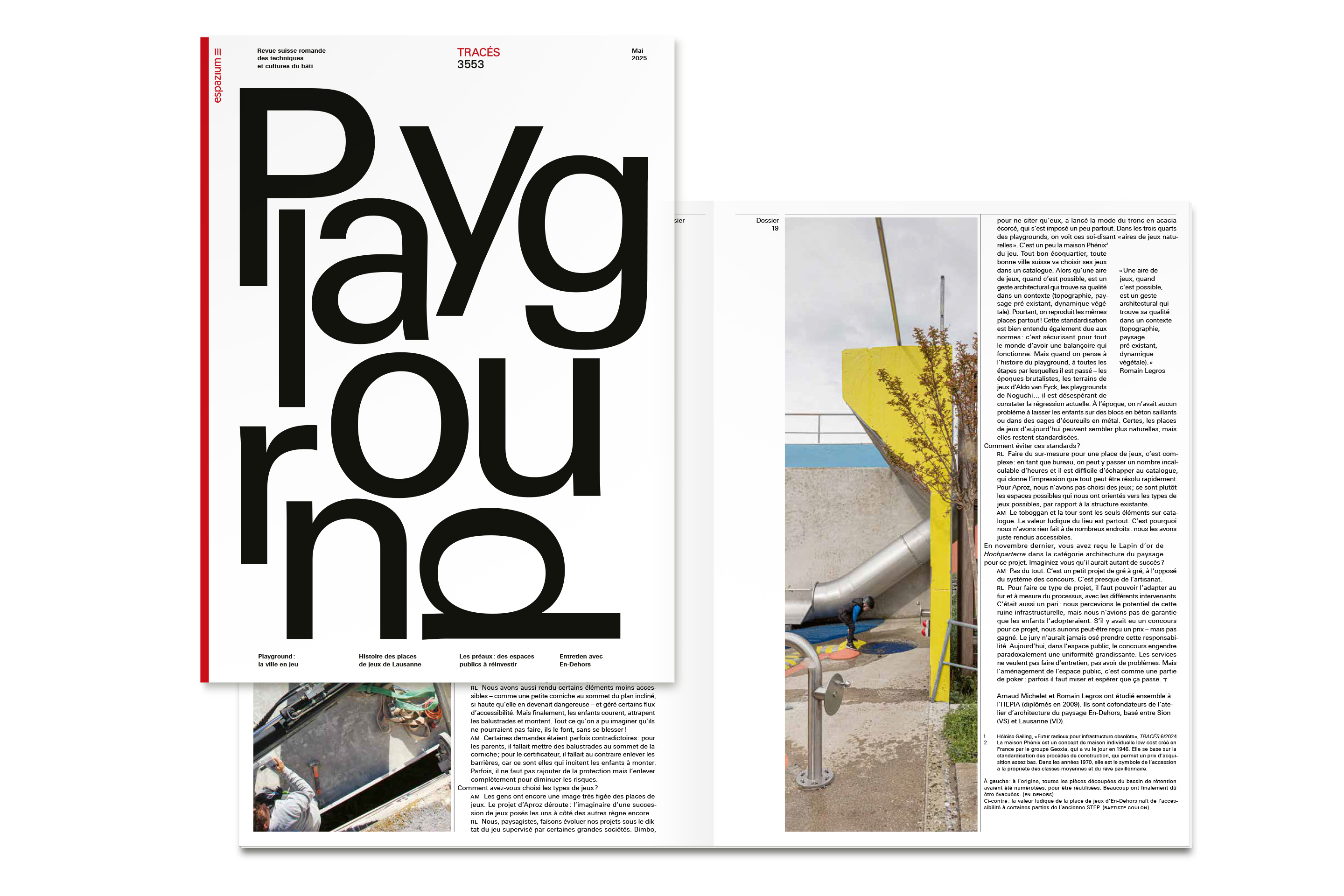 Tracés-Cover-Innenseite-Mai-2025