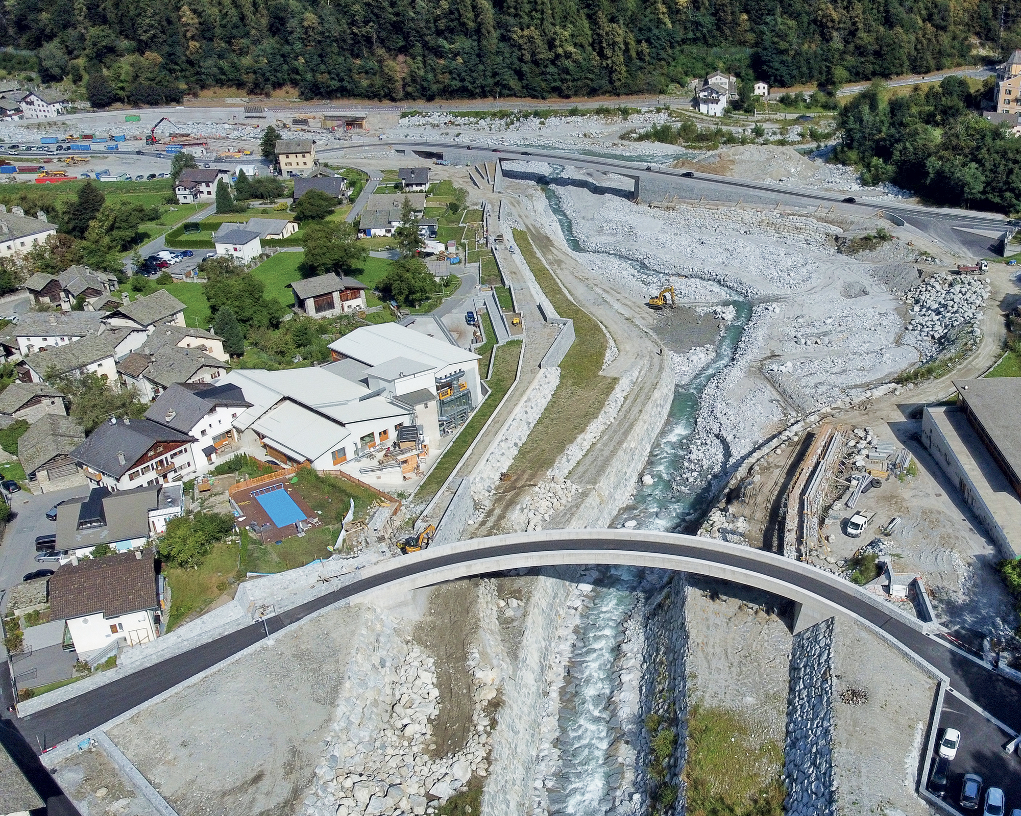 Lauréat dans la catégorie Infrastructure et environnement: pont Punt, Bondo (GR); Conzett Bronzini Partner, Coire
