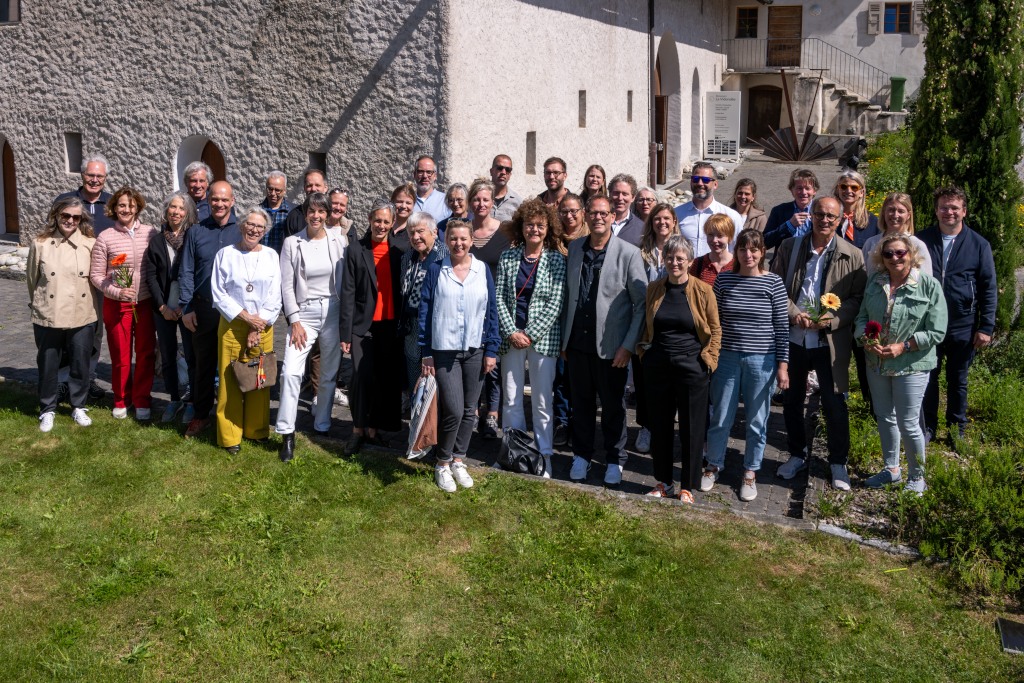 Teilnehmende der 82. Generalversammlung des vsi.asai in Riddes, Wallis.