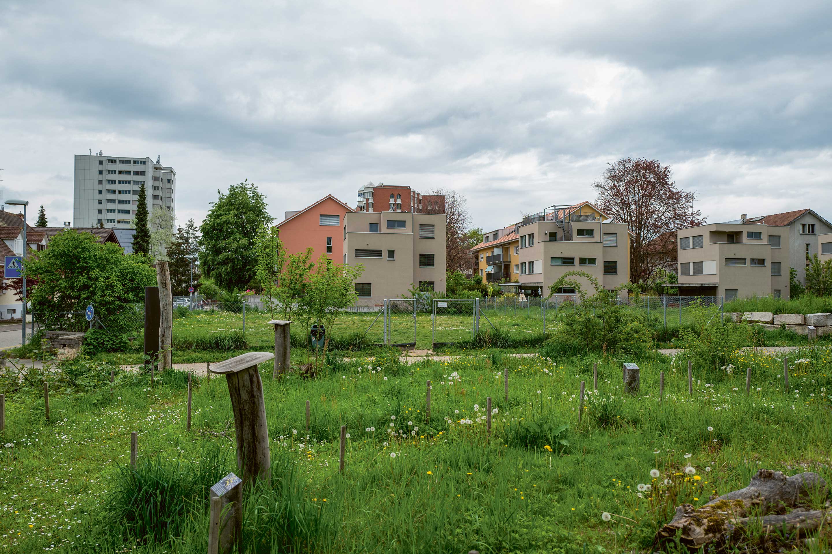 Die neuen Zonenvorschriften wollen die Wohn- und Mischgebiete massvoll weiterentwicklen und dabei den Charakter der Wohnquartiere erhalten. Mit dem neuen Zonenplan führt Allschwil eine Grünflächenziffer für Wohnquartiere ein.