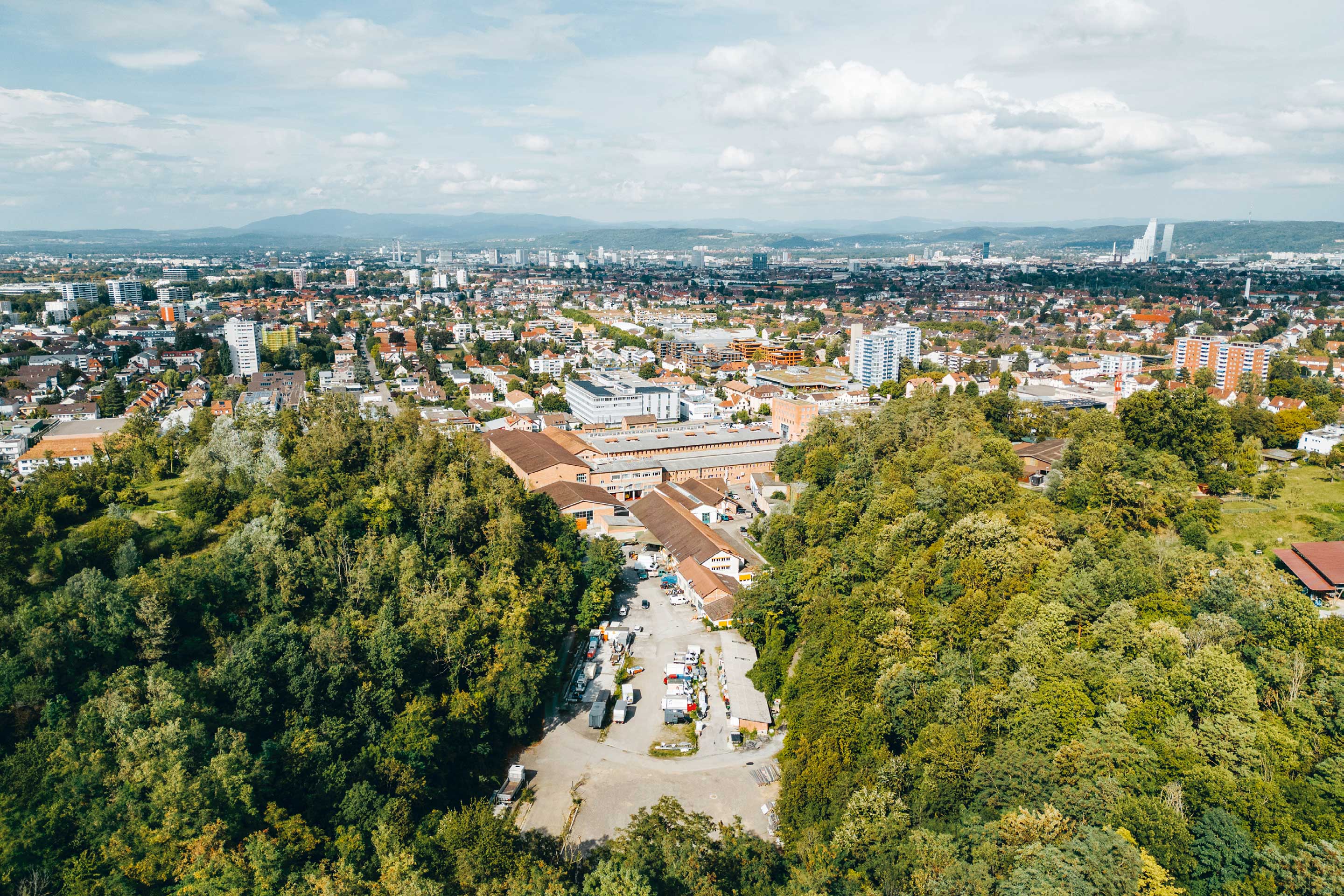 Allschwil Entwicklungsgebiet Ziegelei-Letten