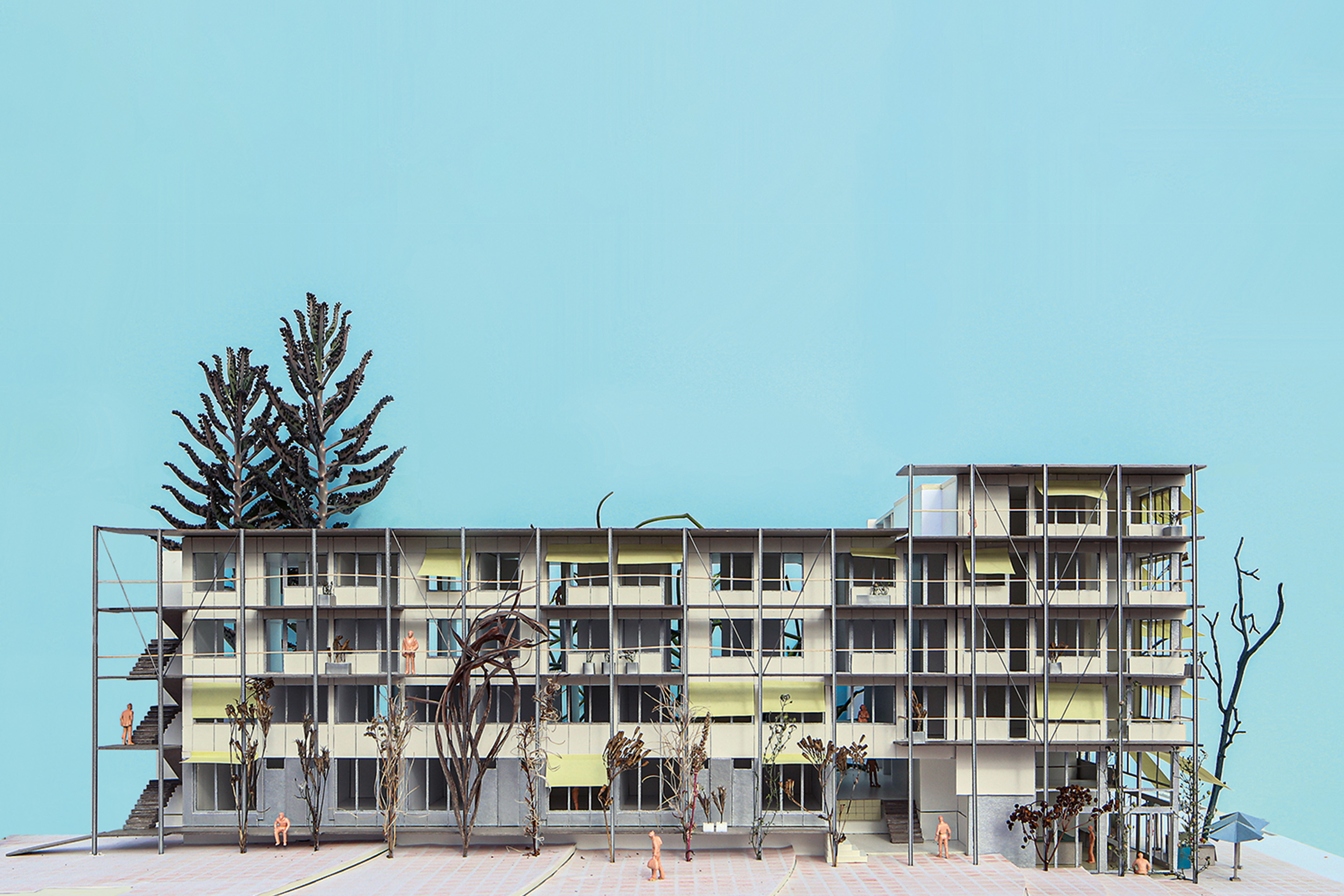 Modell H1 Wohnquartier Birsfelden