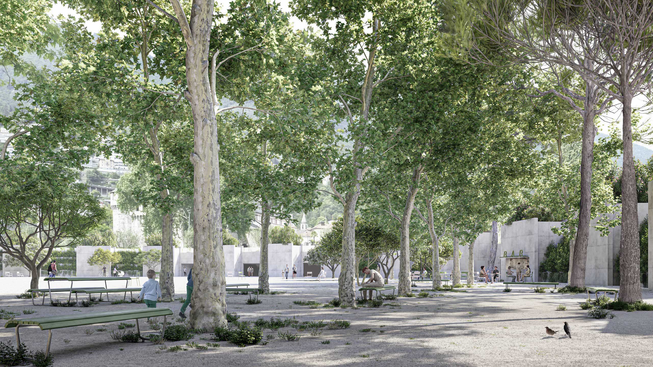 Locarno rotonda Castello L’eclisse