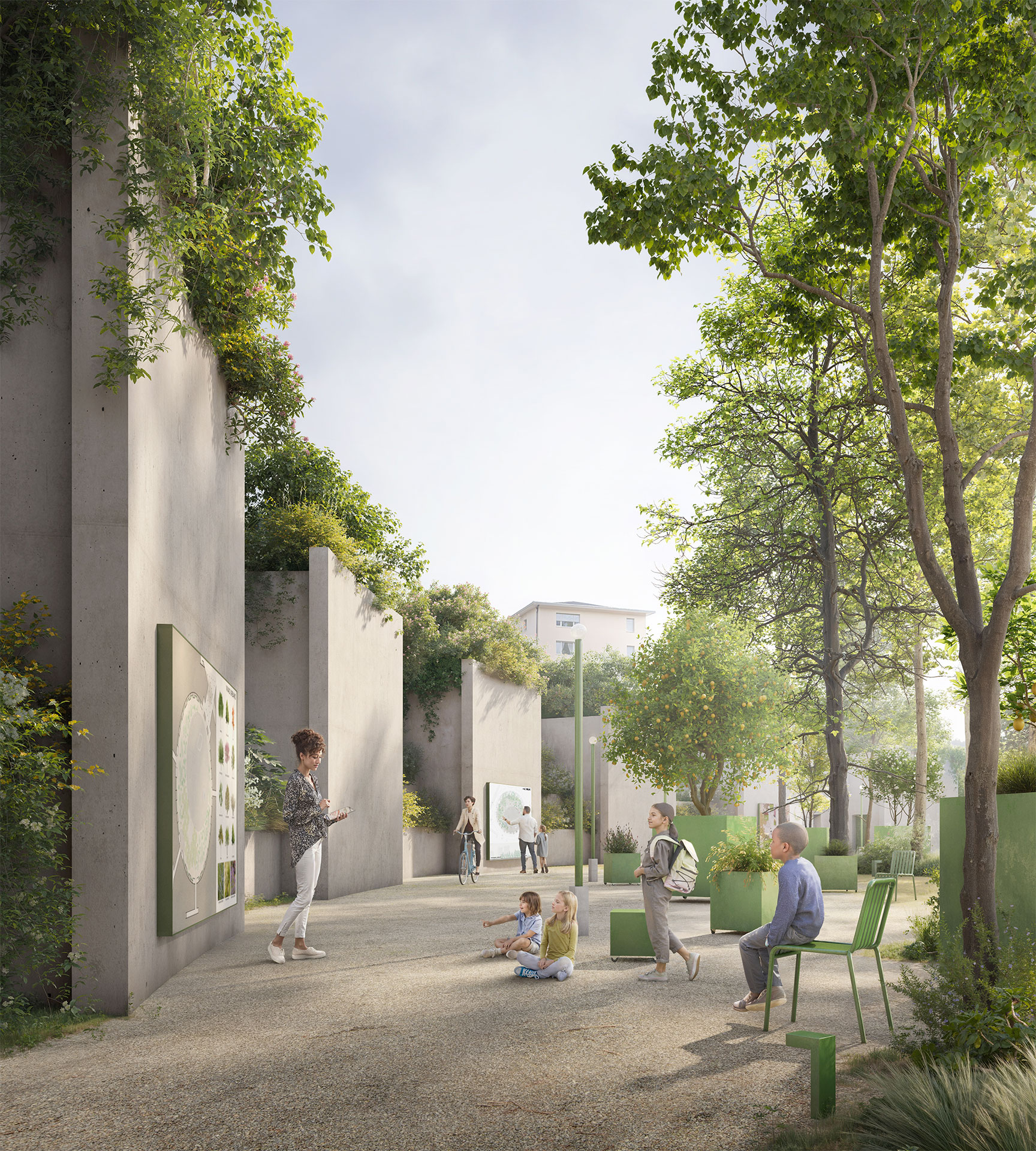 Locarno rotonda Castello vivaio urbano