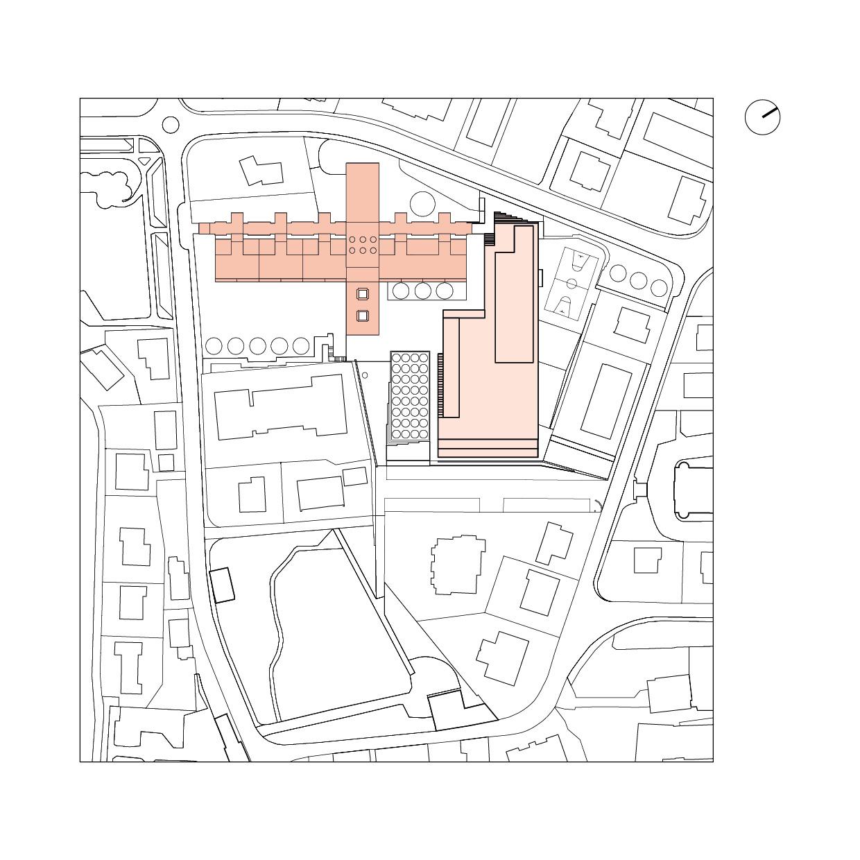 nosedo-school-massagno-durisch-nolli-situation-plan