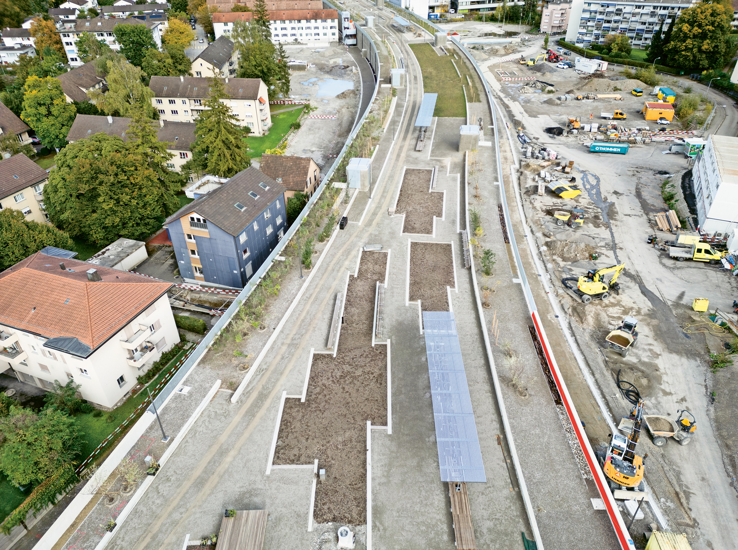 Ueberlandpark Schwamendingen Begrünung