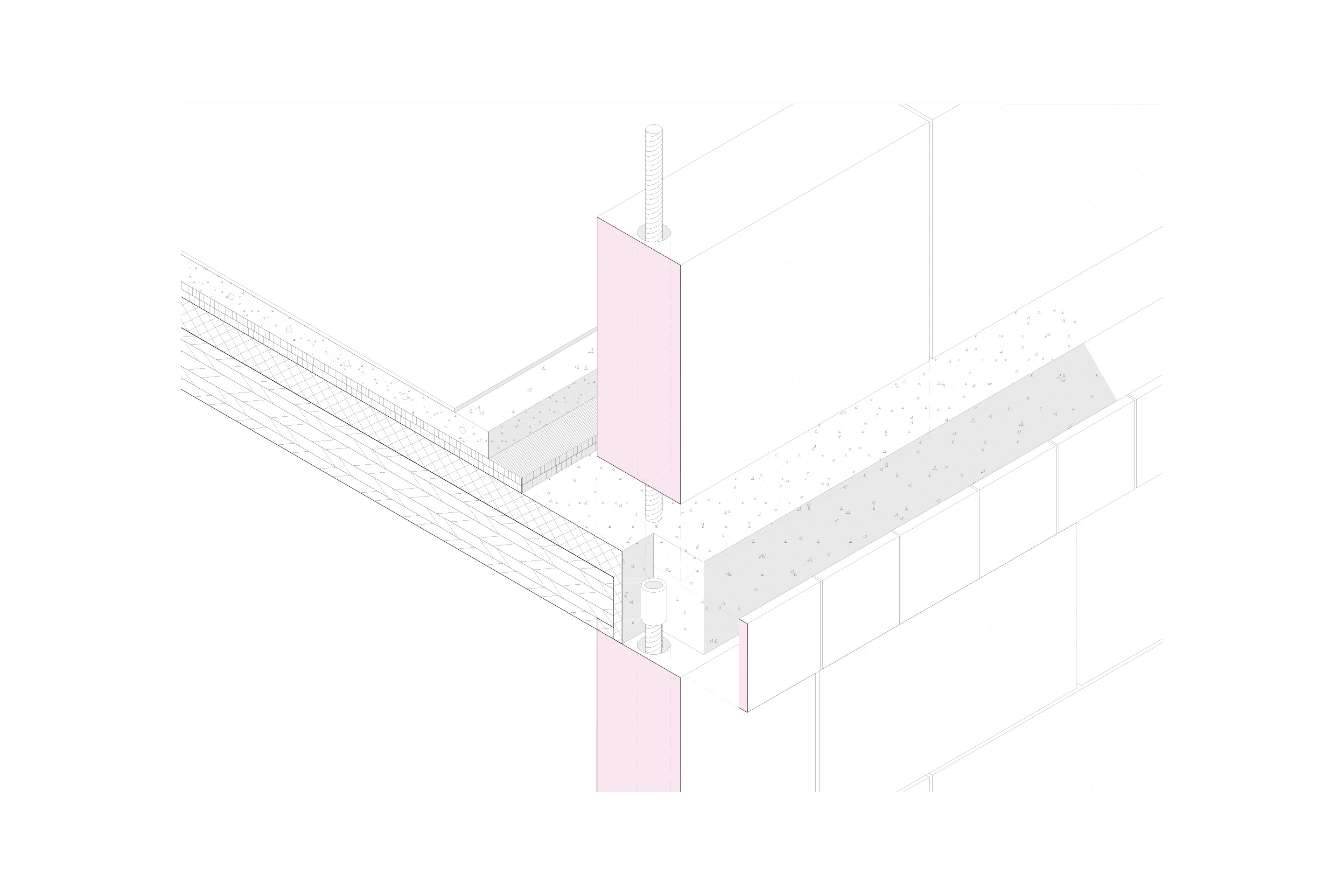COULOUVRENIERE Naturstein Holzdecke Erdbeben Genf DETAIL