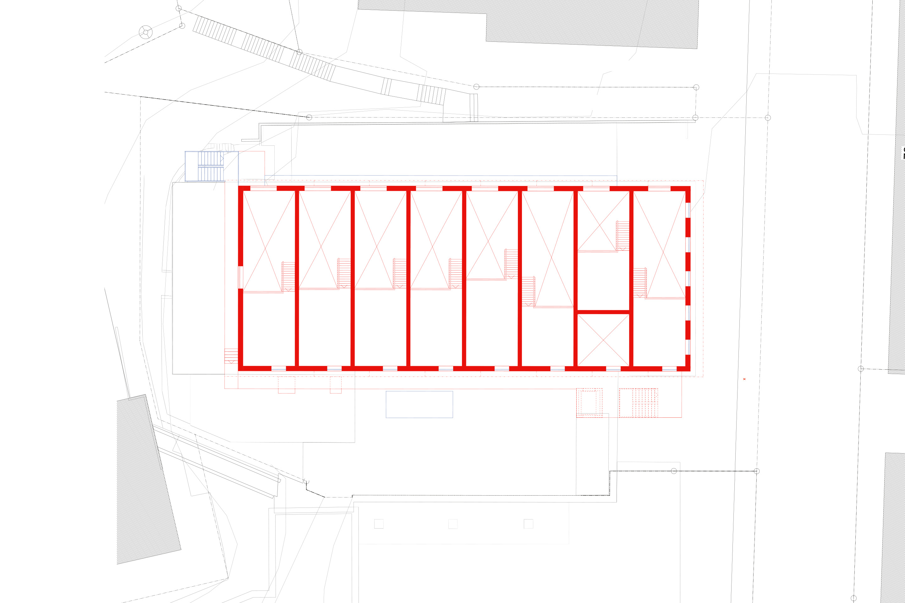 Baubüro in situ: Werkhof 29, Zürich, Grundriss Galerie