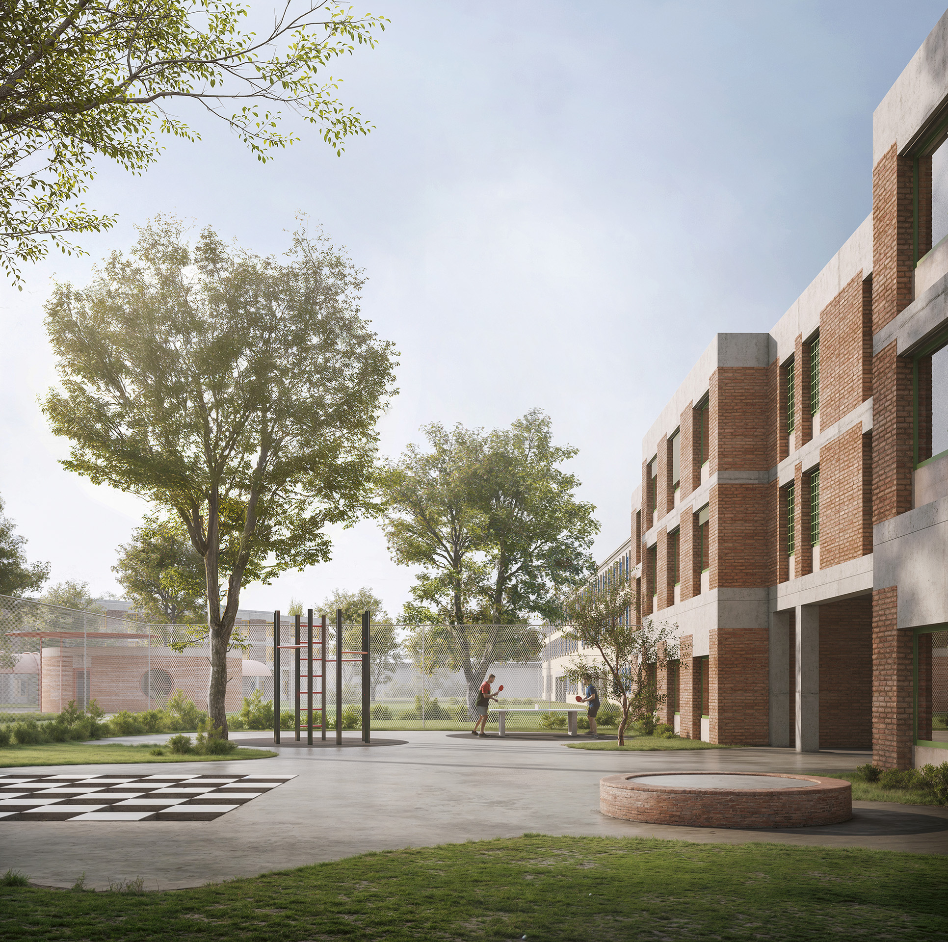 JVA Pöschwies Regensdorf Spazierhof