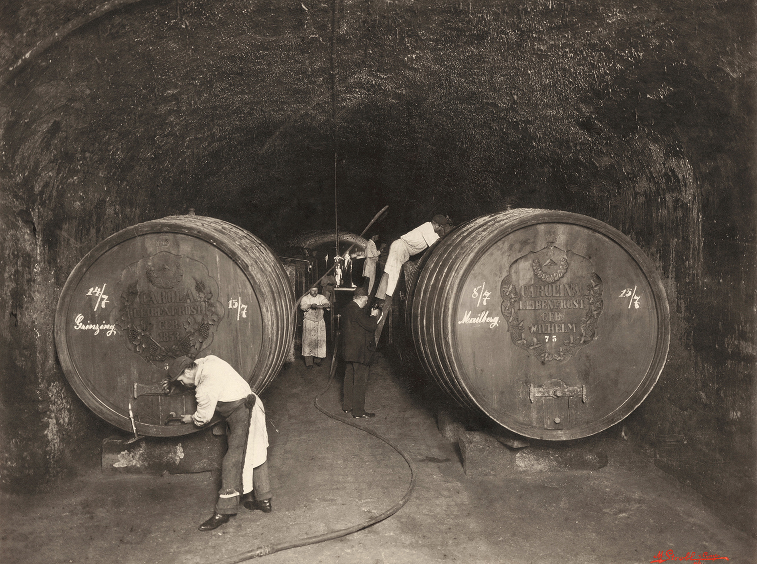 Weinkellerei Leibenfrost, Wien, 1912