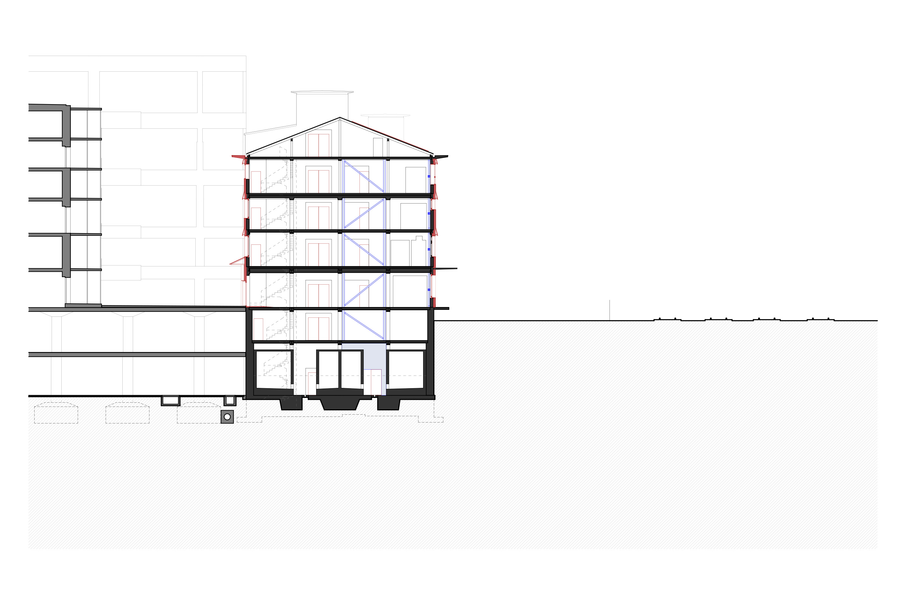 stereo-architekten-gewerberiegel-pratteln-querschnitt haus-12-500