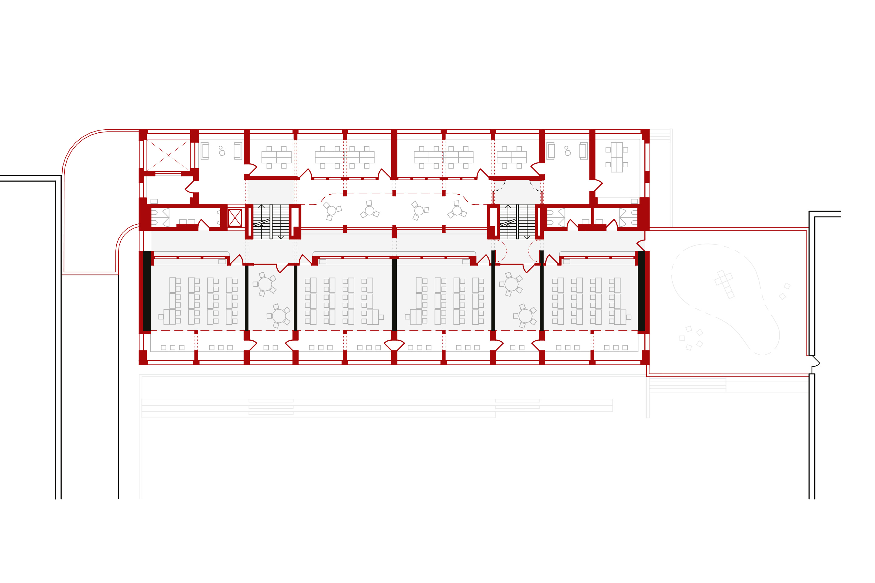 Fassade Schulzentrum Davos Obergeschoss Plan Grundriss Situation