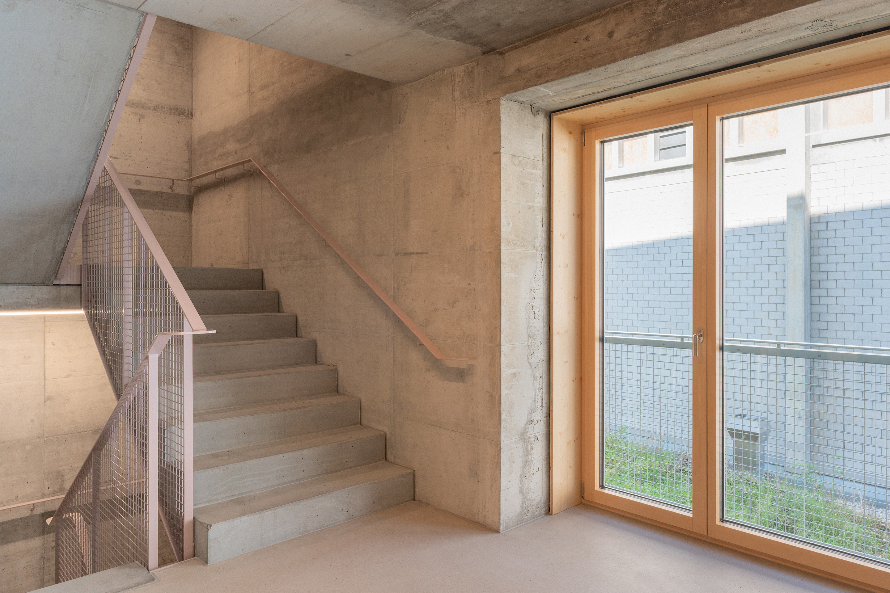 Treppenhaus Hochbergerstrasse Basel